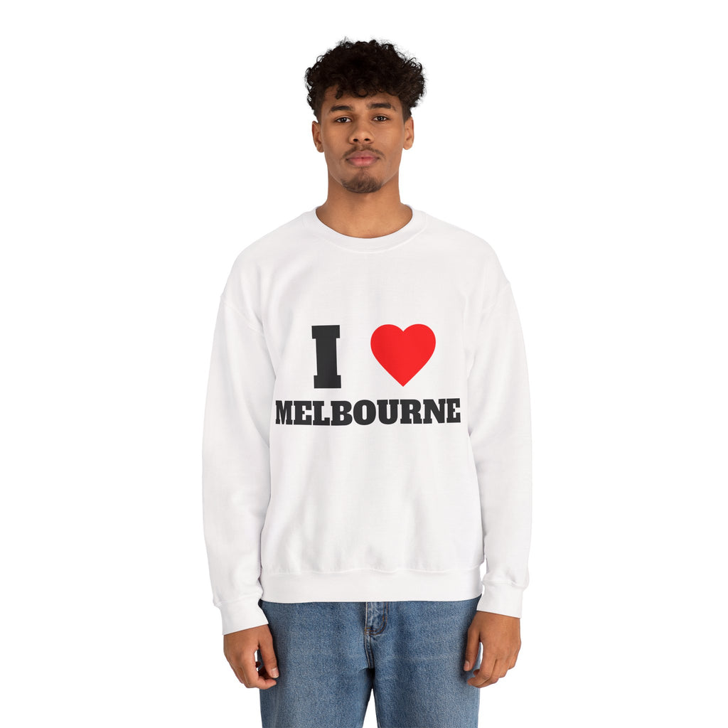 I Love Melbourne Unisex Crewneck Sweatshirt | Cozy Gift for Travelers, Fashion Lovers, Tasmania Souvenir, Comfortable Sweatshirt, [...]