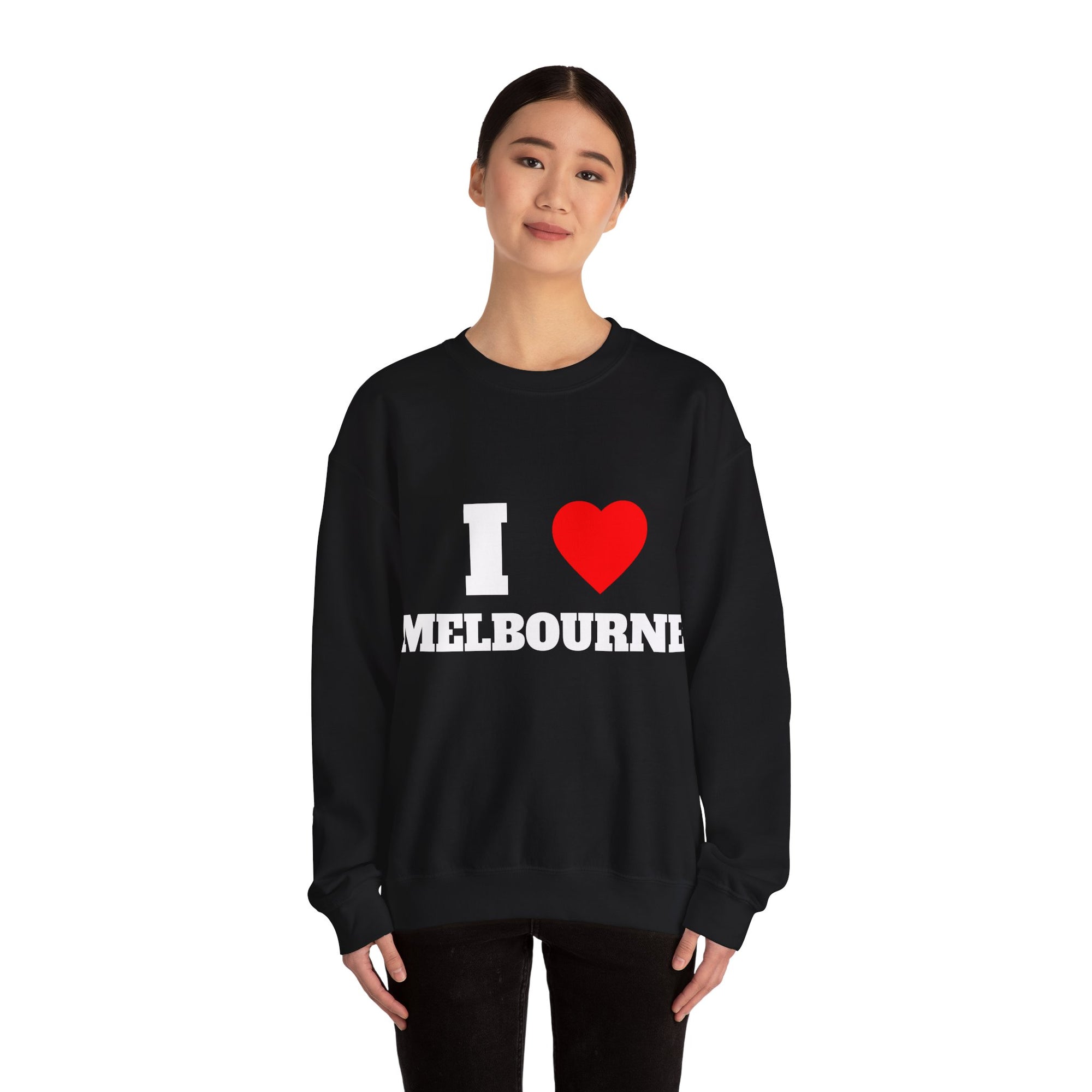I Love Melbourne Unisex Crewneck Sweatshirt | Cozy Gift for Travelers, Fashion Lovers, Tasmania Souvenir, Comfortable Sweatshirt, [...]