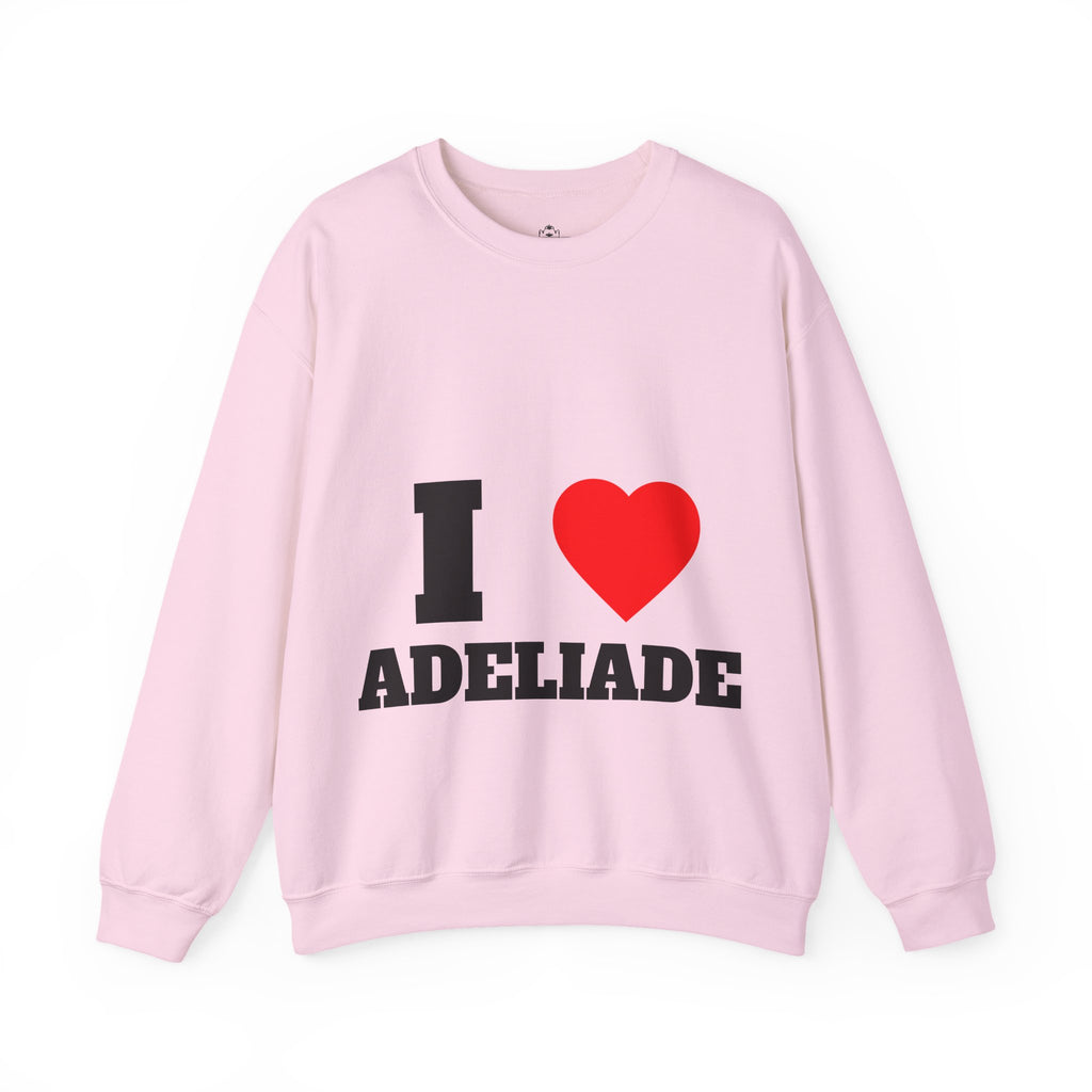 I Love Adeliade Unisex Crewneck Sweatshirt | Cozy Gift for Travelers, Fashion Lovers, Tasmania Souvenir, Comfortable Sweatshirt, [...]