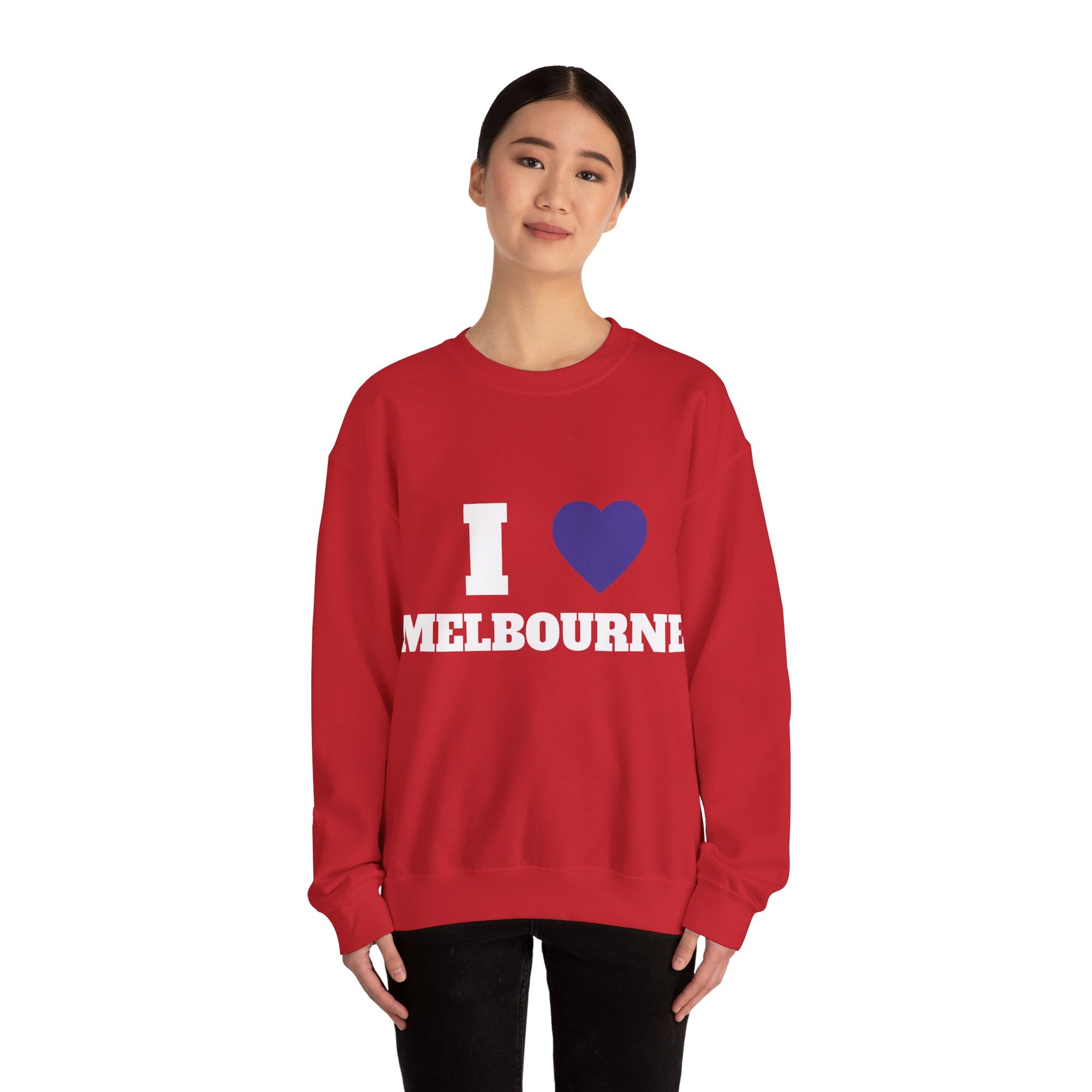 I Love Melbourne Unisex Crewneck Sweatshirt | Cozy Gift for Travelers, Fashion Lovers, Tasmania Souvenir, Comfortable Sweatshirt, [...]