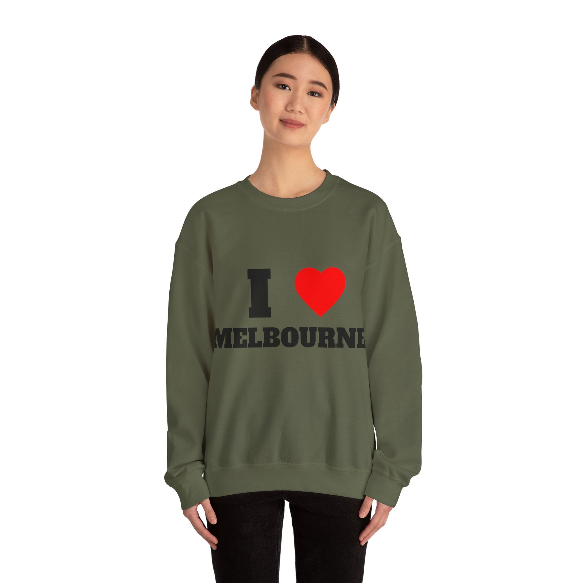 I Love Melbourne Unisex Crewneck Sweatshirt | Cozy Gift for Travelers, Fashion Lovers, Tasmania Souvenir, Comfortable Sweatshirt, [...]