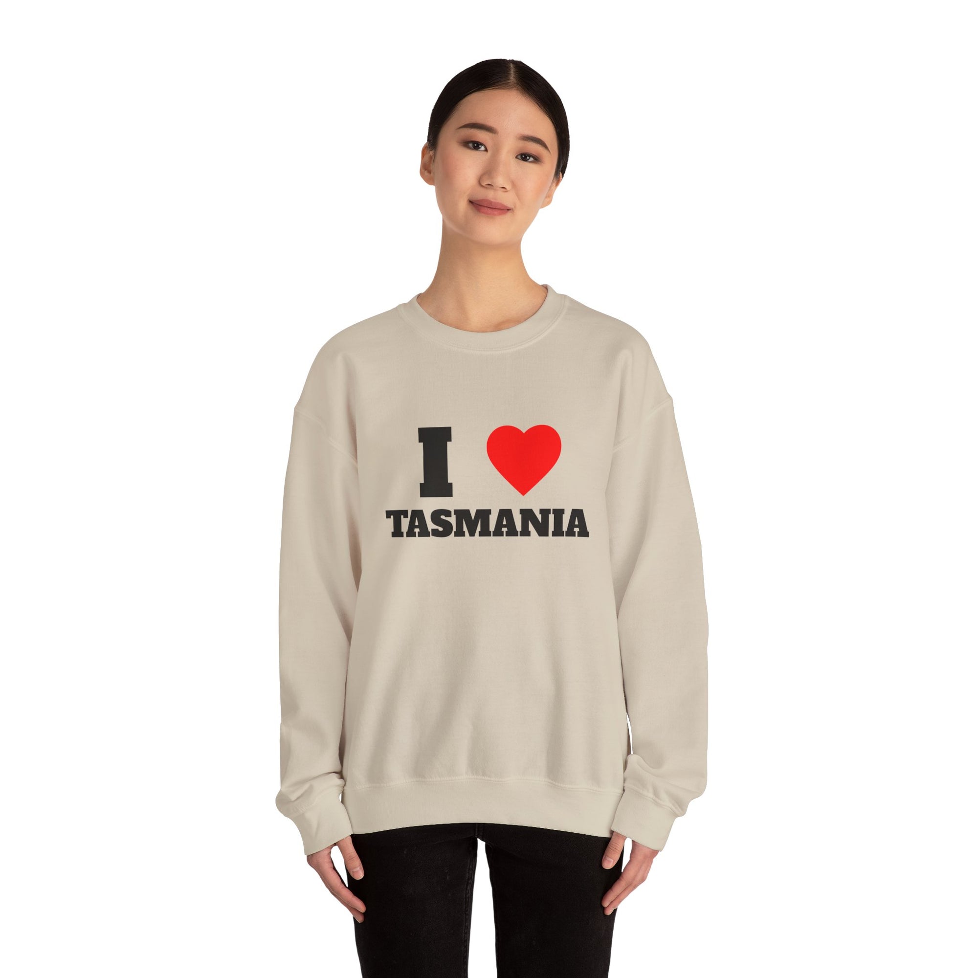 I Love Tasmania Unisex Crewneck Sweatshirt | Cozy Gift for Travelers, Fashion Lovers, Tasmania Souvenir, Comfortable Sweatshirt, [...]