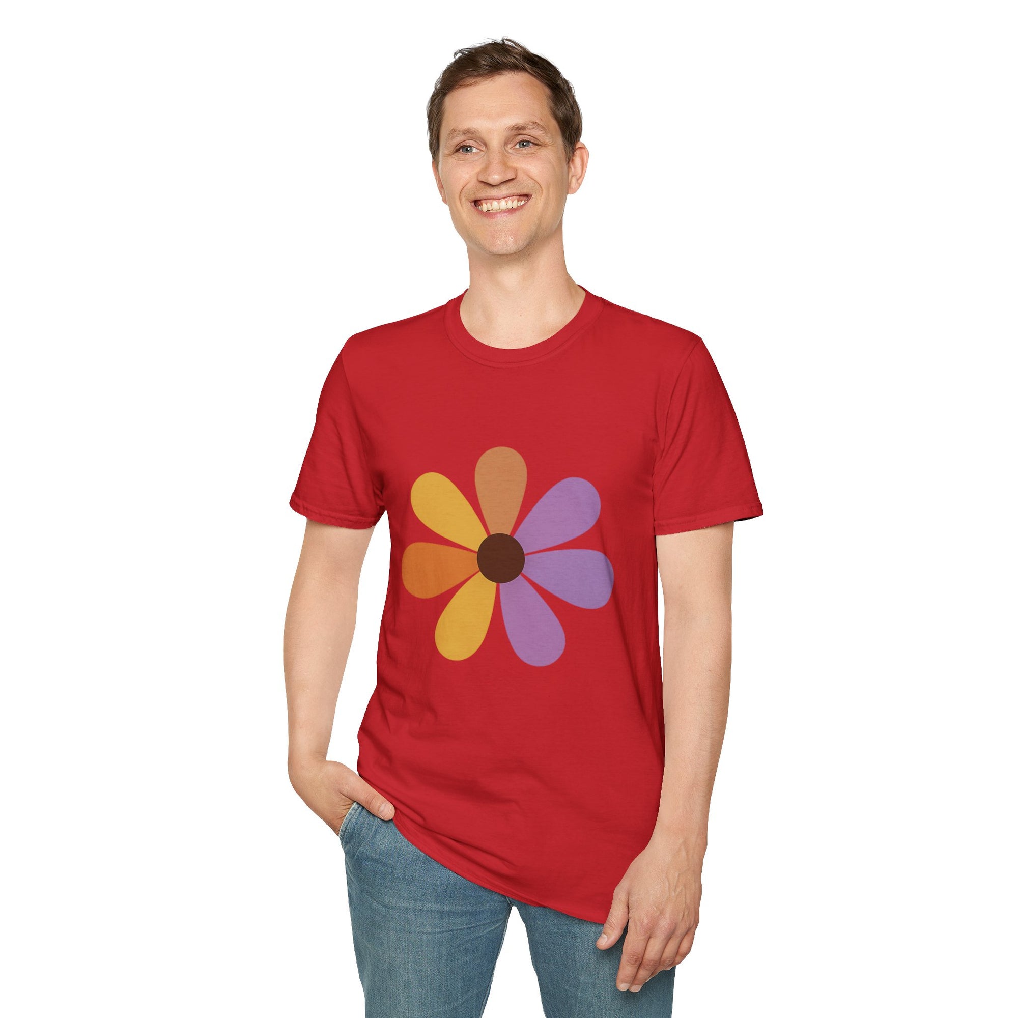 Blooming Flower Unisex T-Shirt, Softstyle Tee, Inspirational Shirt, Heartfelt Gift