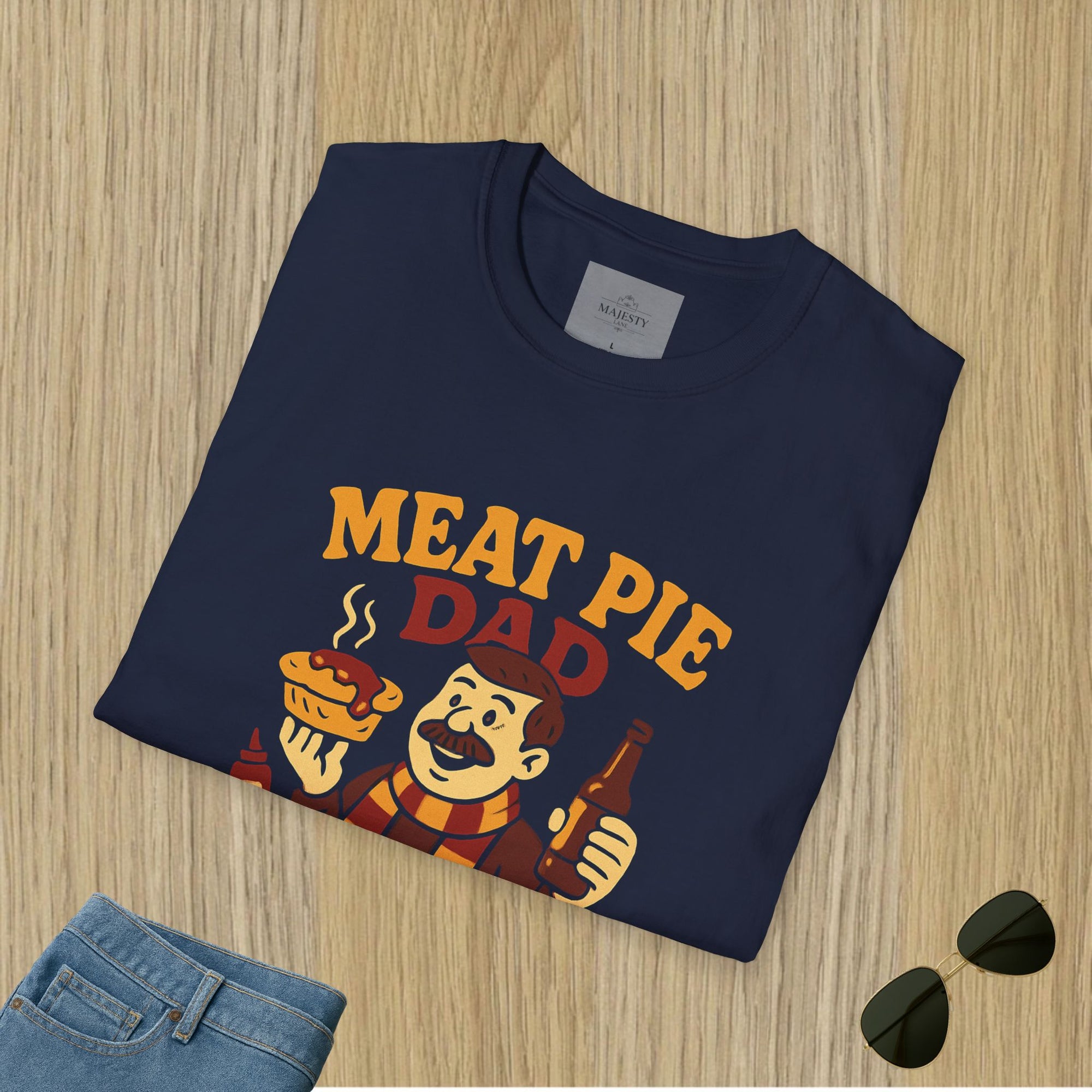 Meat Pie Dad T-Shirt, Softstyle Tee