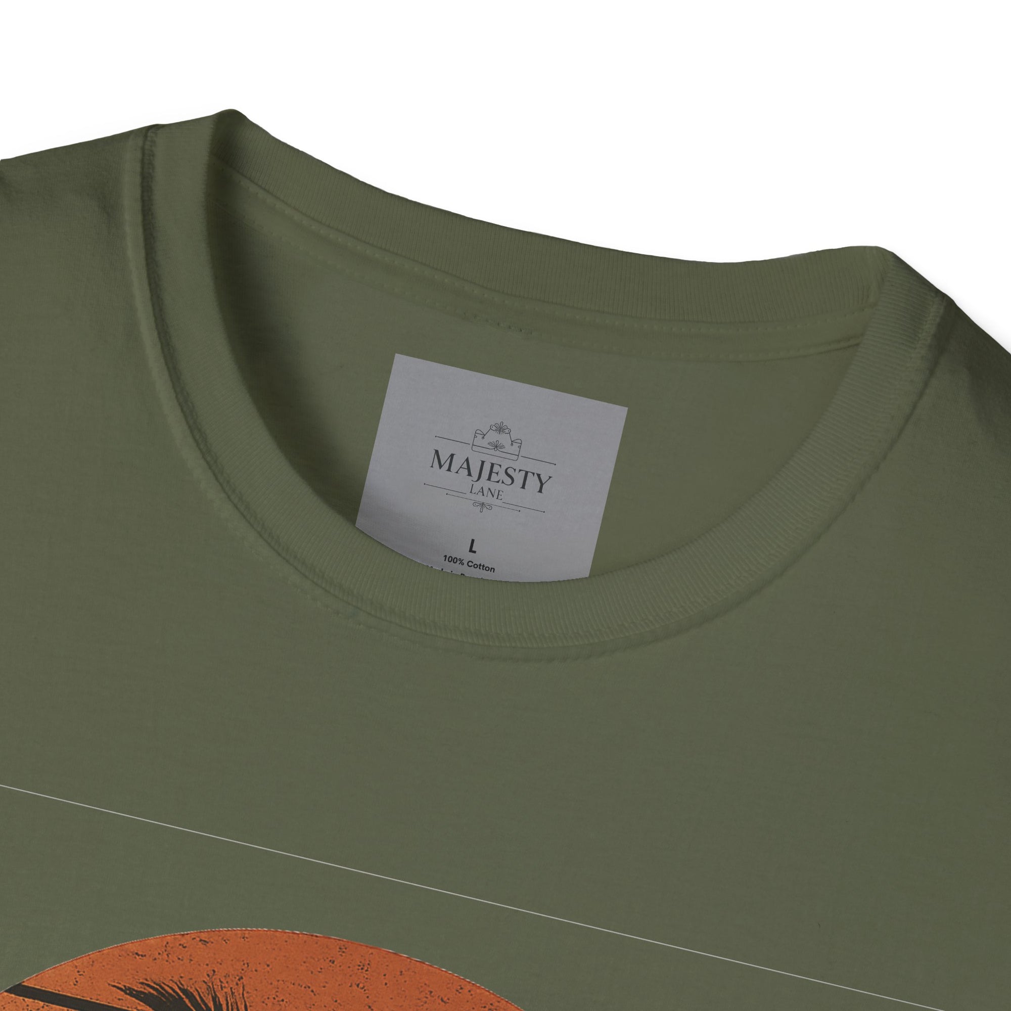 Sunset Palm Unisex T-Shirt, Softstyle Tee, Inspirational Shirt, Heartfelt Gift