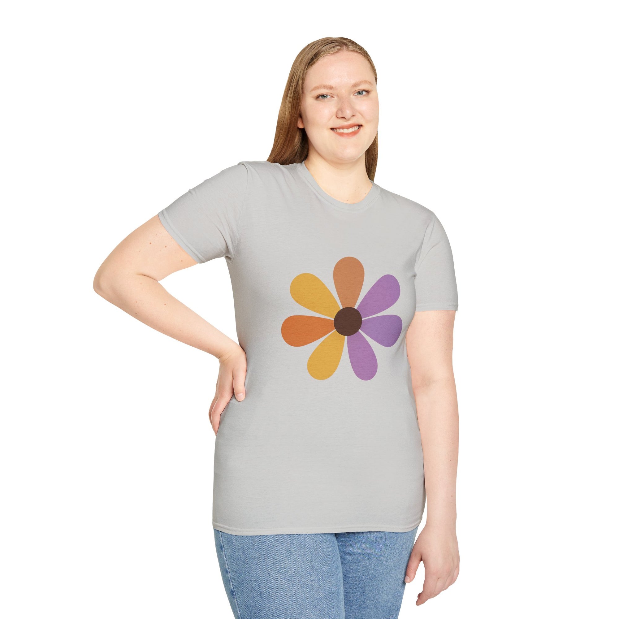 Blooming Flower Unisex T-Shirt, Softstyle Tee, Inspirational Shirt, Heartfelt Gift