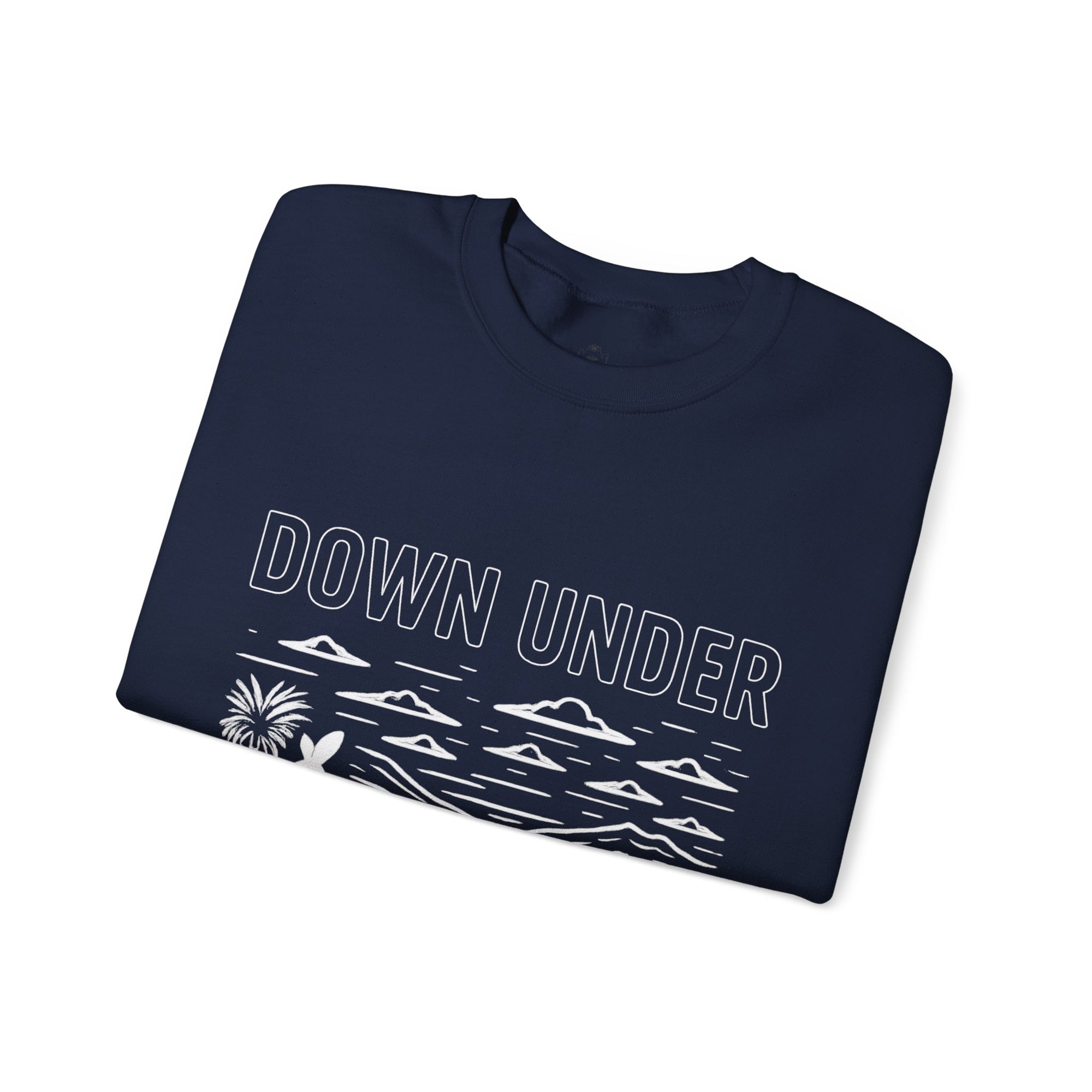 Down Under Unisex Crewneck Sweatshirt | Cozy Gift for Travelers, Fashion Lovers, Tasmania Souvenir, Comfortable Sweatshirt, [...]