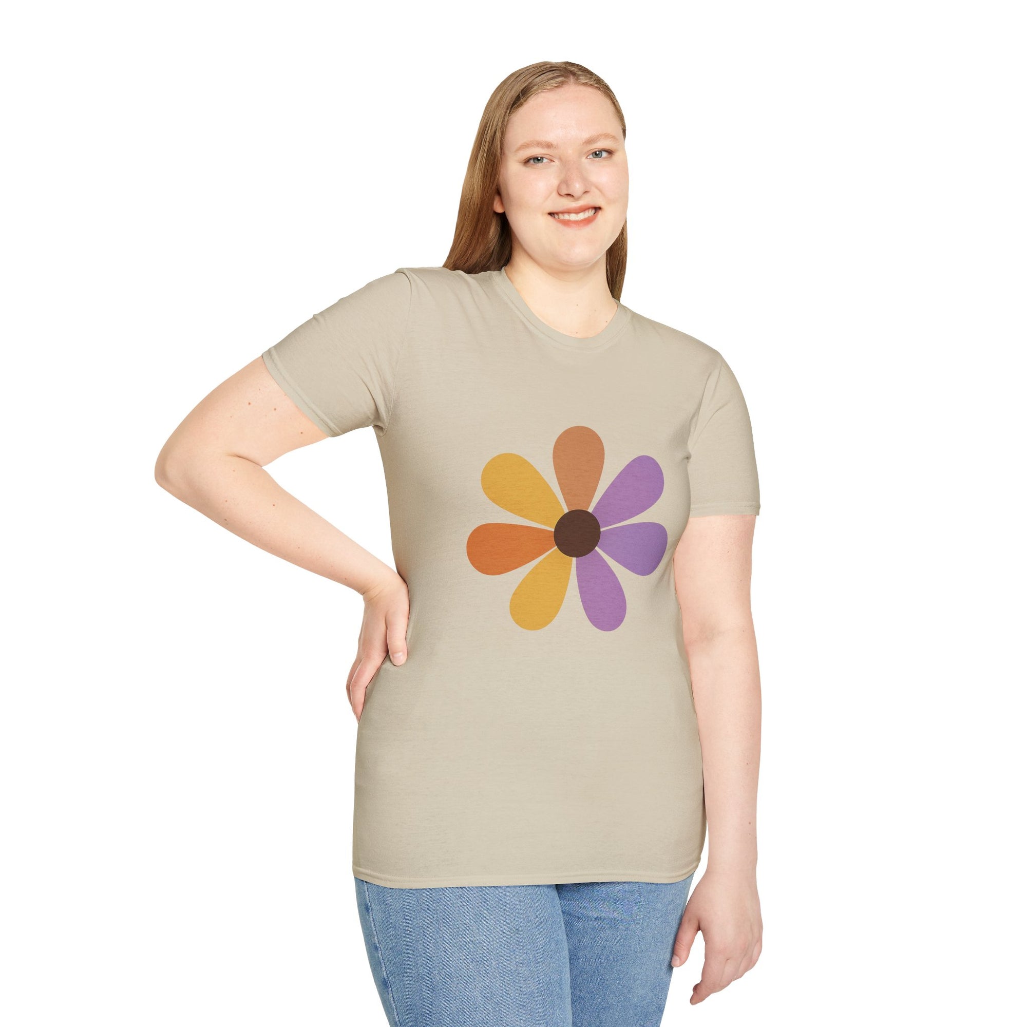 Blooming Flower Unisex T-Shirt, Softstyle Tee, Inspirational Shirt, Heartfelt Gift