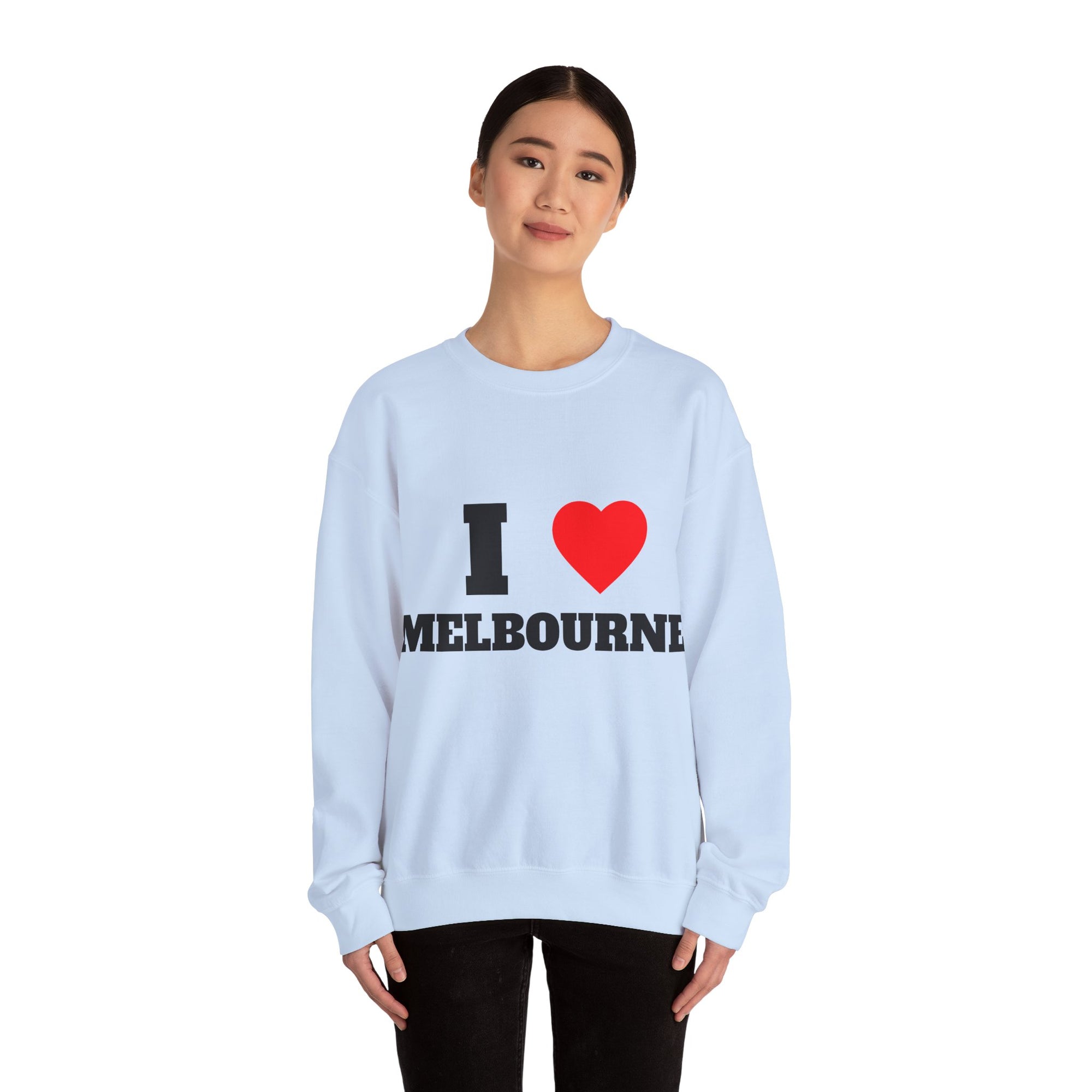 I Love Melbourne Unisex Crewneck Sweatshirt | Cozy Gift for Travelers, Fashion Lovers, Tasmania Souvenir, Comfortable Sweatshirt, [...]