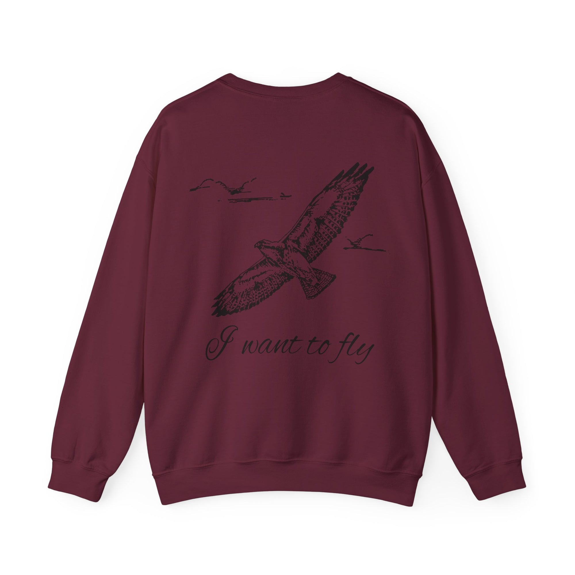I Want to Fly Unisex Crewneck Sweatshirt | Cozy Gift for Travelers, Fashion Lovers, Tasmania Souvenir, Comfortable Sweatshirt, [...]