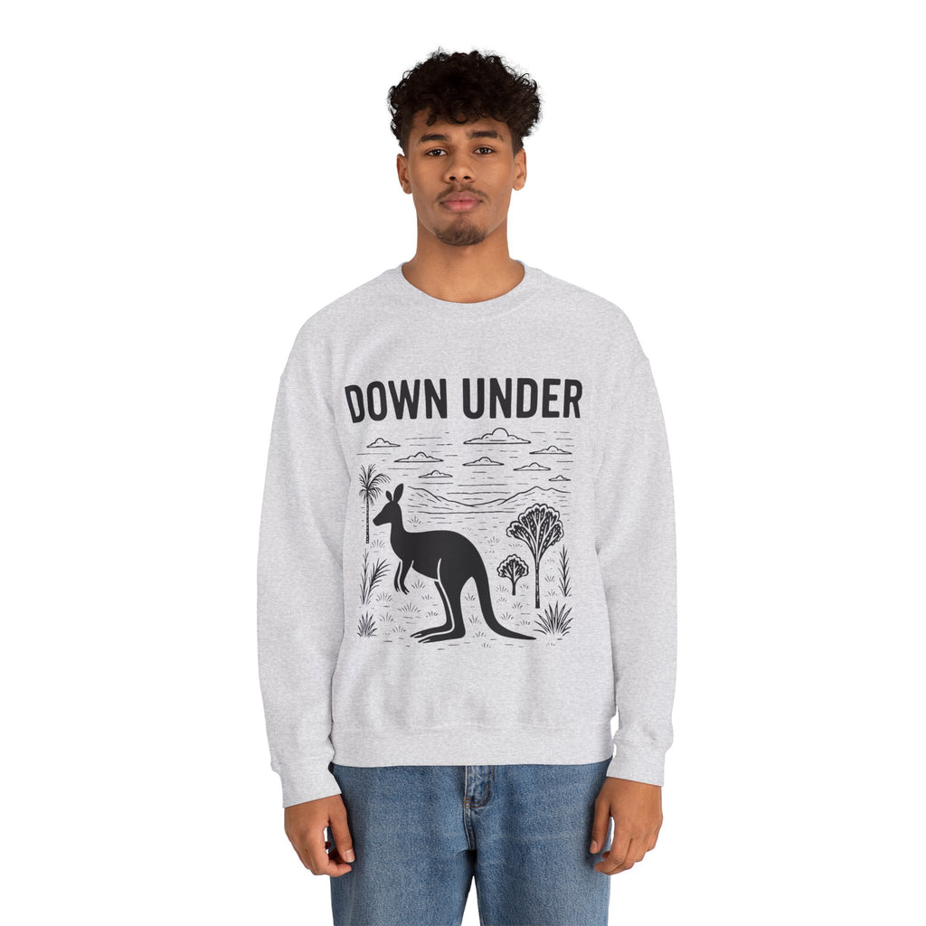 Down Under Unisex Crewneck Sweatshirt | Cozy Gift for Travelers, Fashion Lovers, Tasmania Souvenir, Comfortable Sweatshirt, [...]