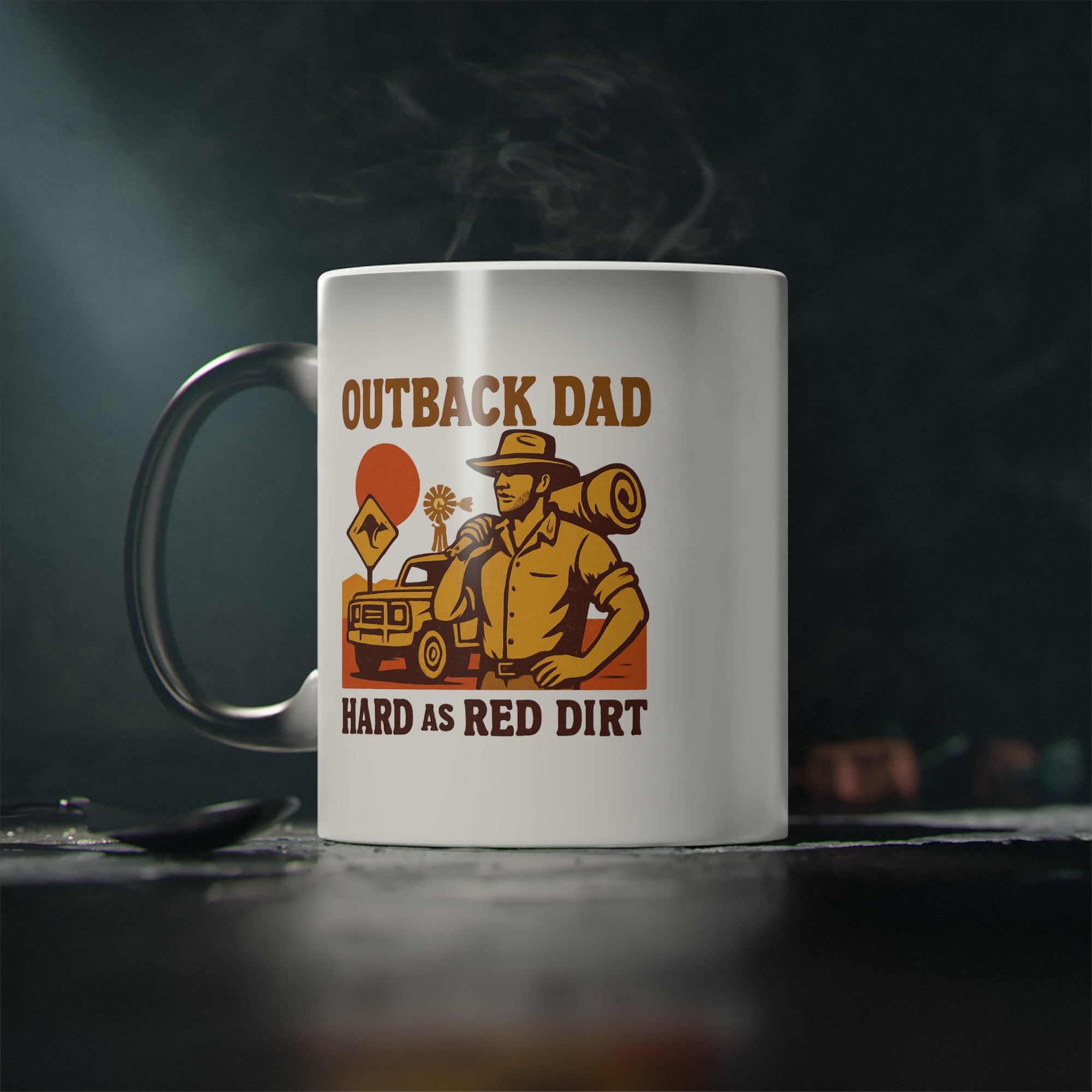 Magic Mug - Outback Dad Father's Day Mug