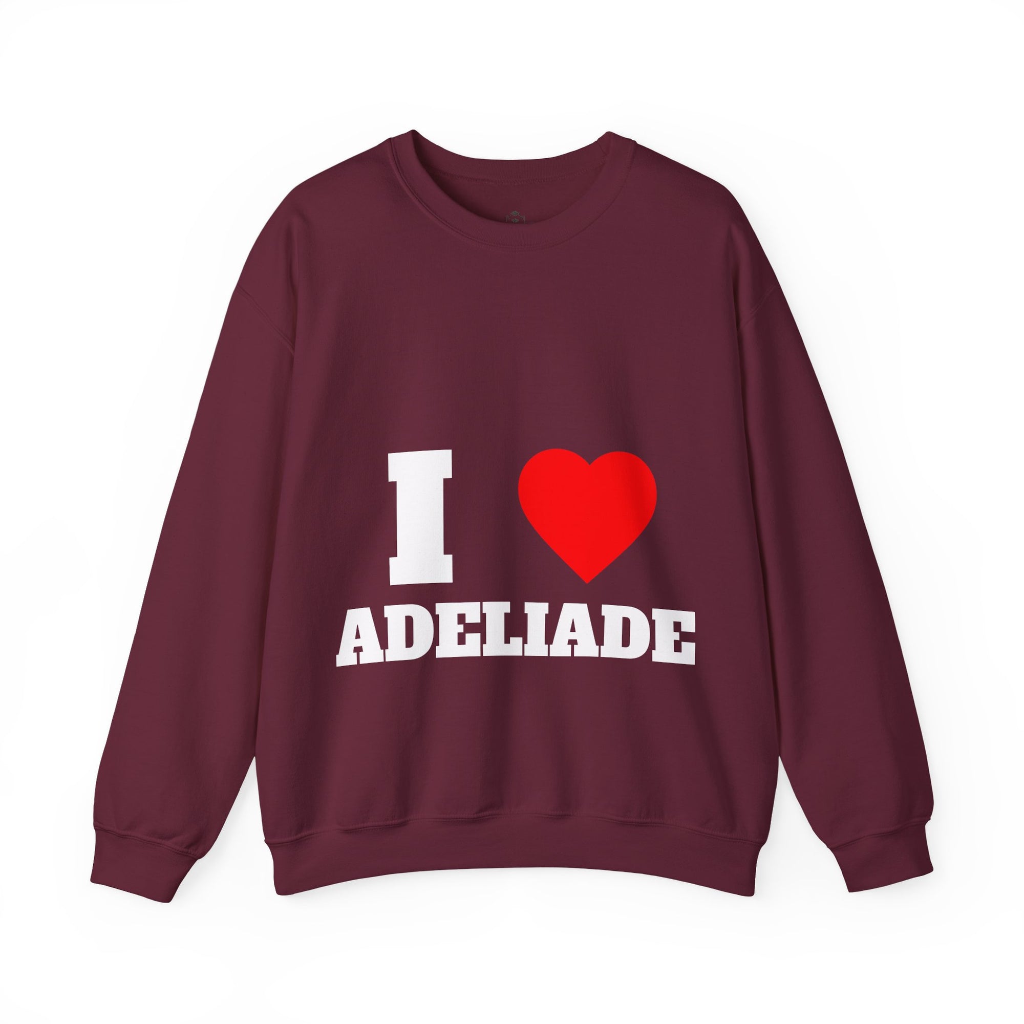 I Love Adeliade Unisex Crewneck Sweatshirt | Cozy Gift for Travelers, Fashion Lovers, Tasmania Souvenir, Comfortable Sweatshirt, [...]