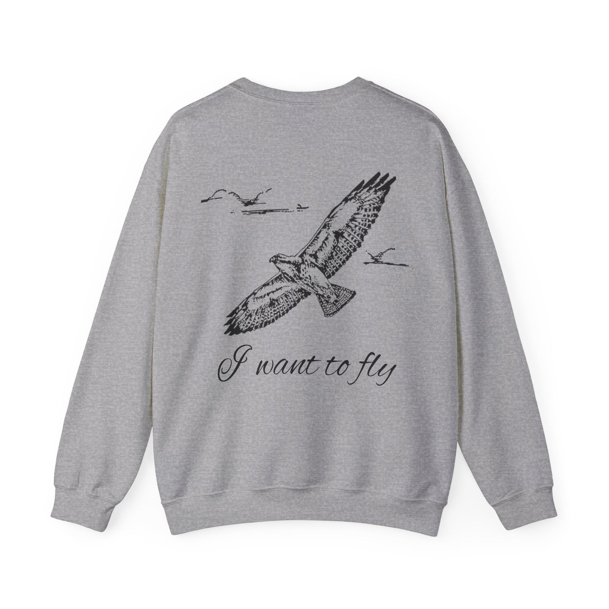 I Want to Fly Unisex Crewneck Sweatshirt | Cozy Gift for Travelers, Fashion Lovers, Tasmania Souvenir, Comfortable Sweatshirt, [...]