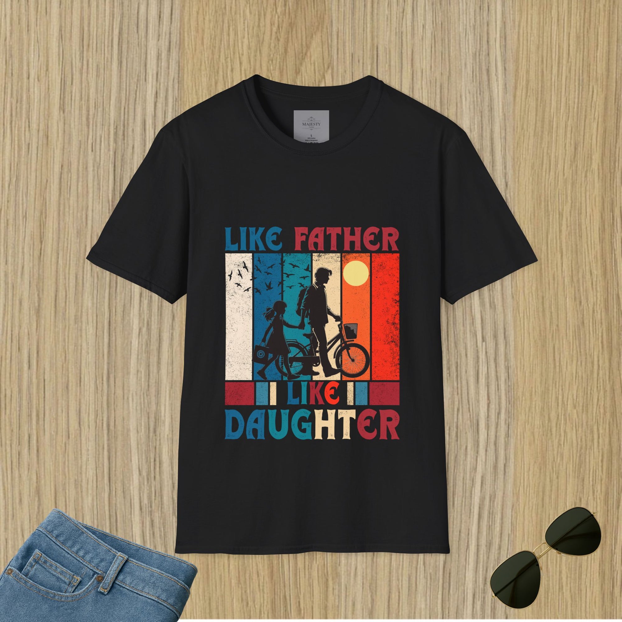 Like Father Like Daughter T-Shirt, Softstyle Tee