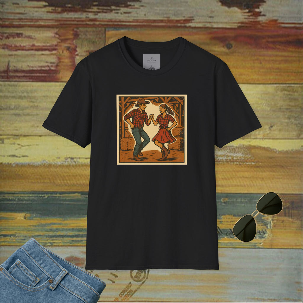 Country's Energy Coming Together Unisex T-Shirt, Softstyle Tee, Inspirational Shirt, Heartfelt Gift