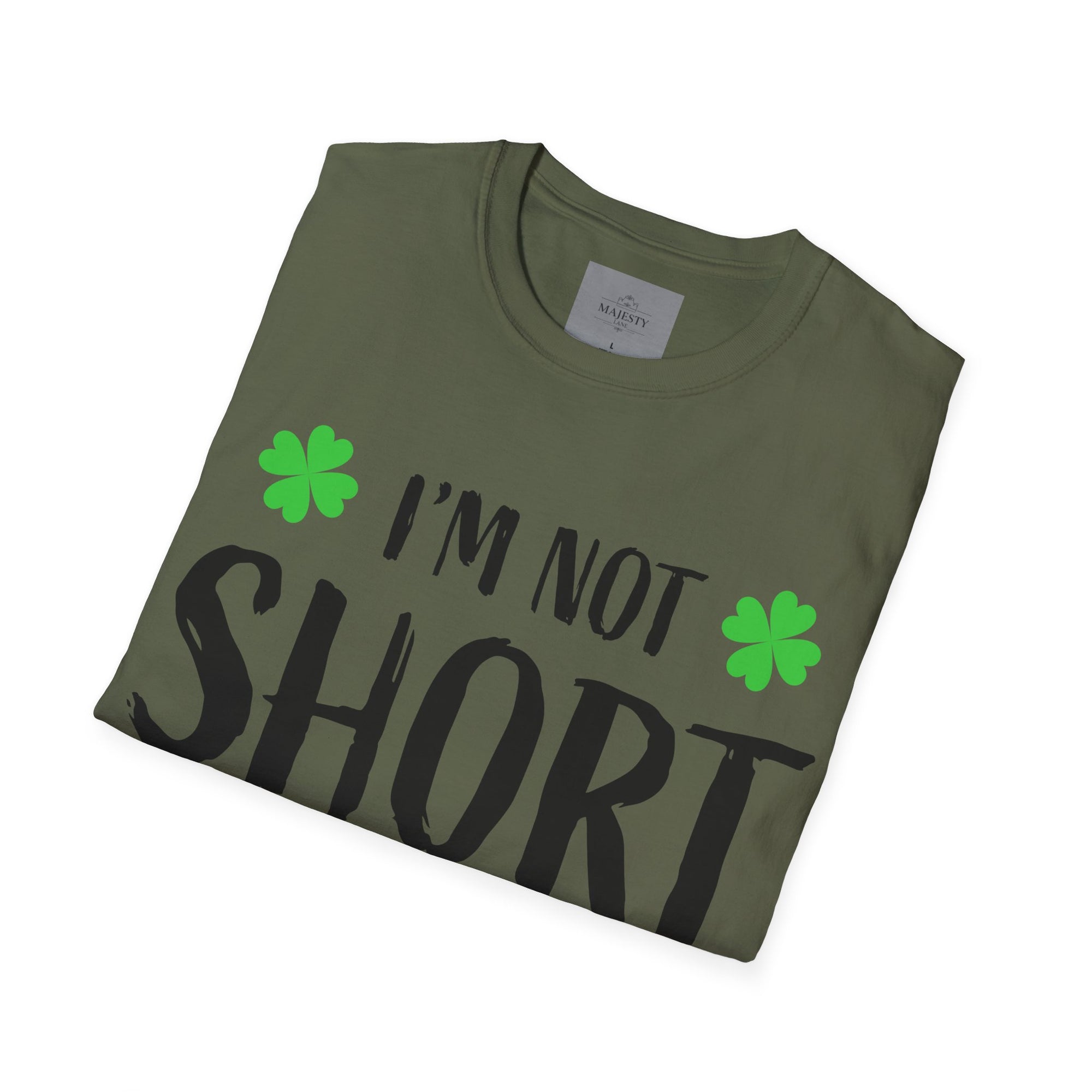 I am not short Unisex T-Shirt, Softstyle Tee, Inspirational Shirt, Heartfelt Gift
