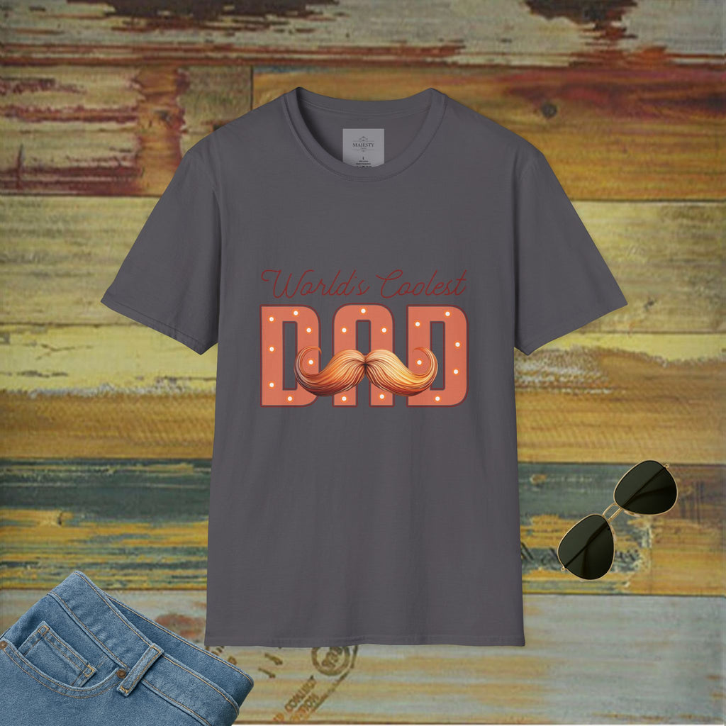 World's Coolest Dad T-Shirt, Softstyle Tee