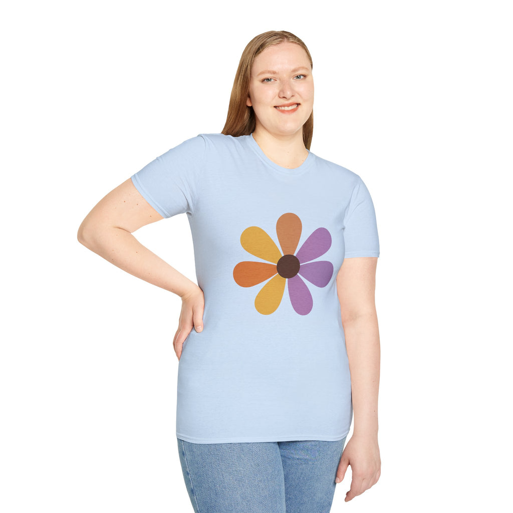 Blooming Flower Unisex T-Shirt, Softstyle Tee, Inspirational Shirt, Heartfelt Gift
