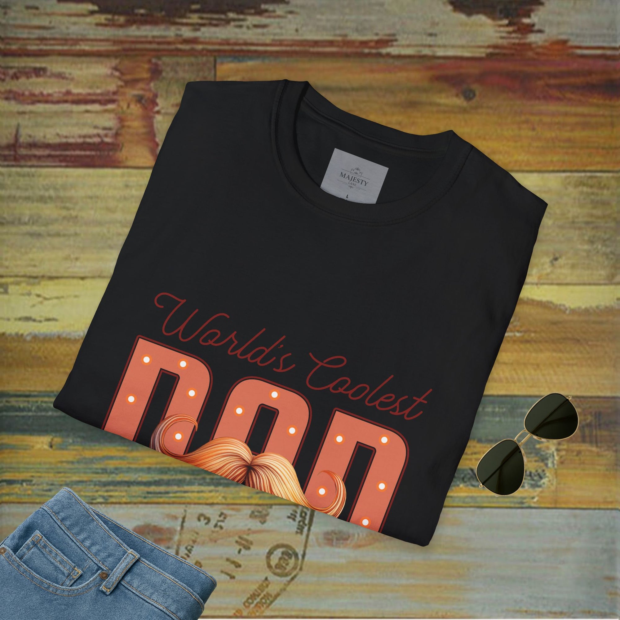 World's Coolest Dad T-Shirt, Softstyle Tee