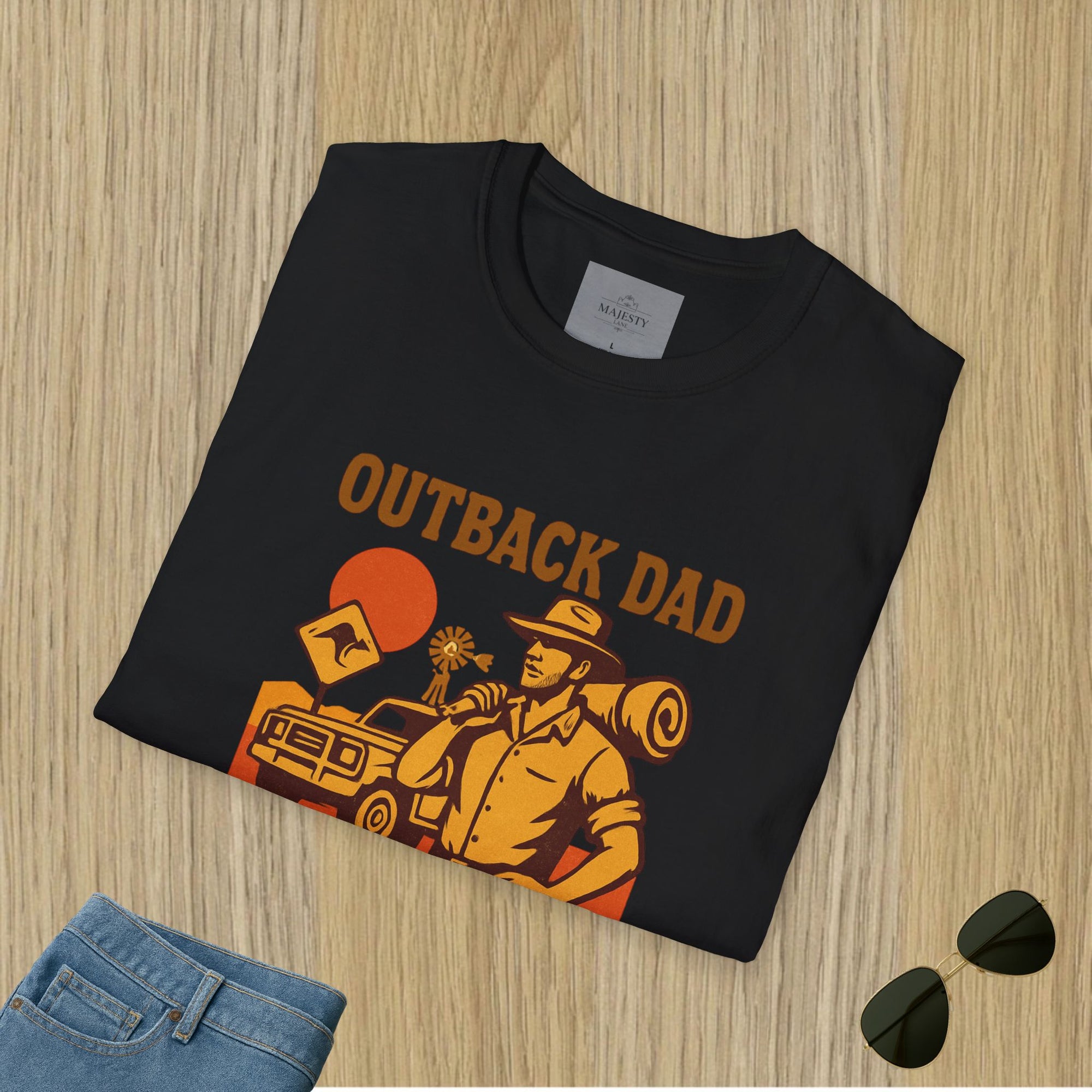 Outback Dad T-Shirt, Softstyle Tee