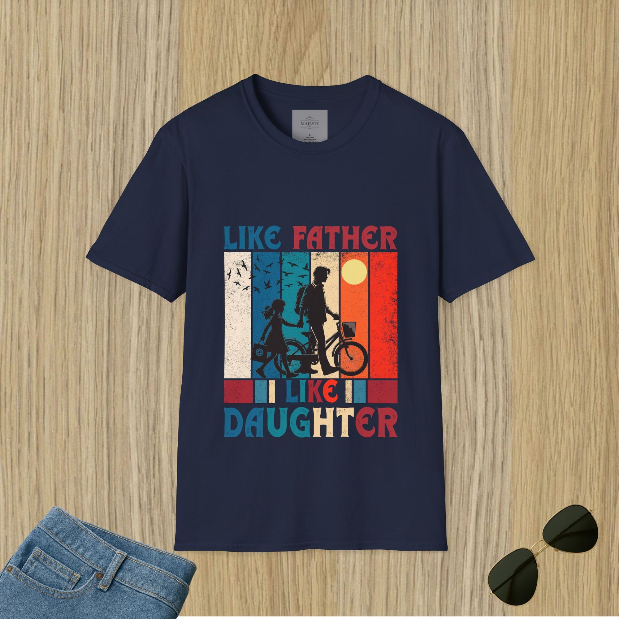Like Father Like Daughter T-Shirt, Softstyle Tee