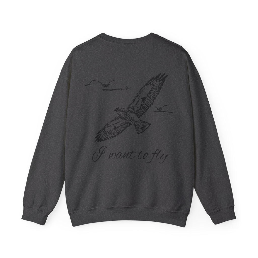 I Want to Fly Unisex Crewneck Sweatshirt | Cozy Gift for Travelers, Fashion Lovers, Tasmania Souvenir, Comfortable Sweatshirt, [...]