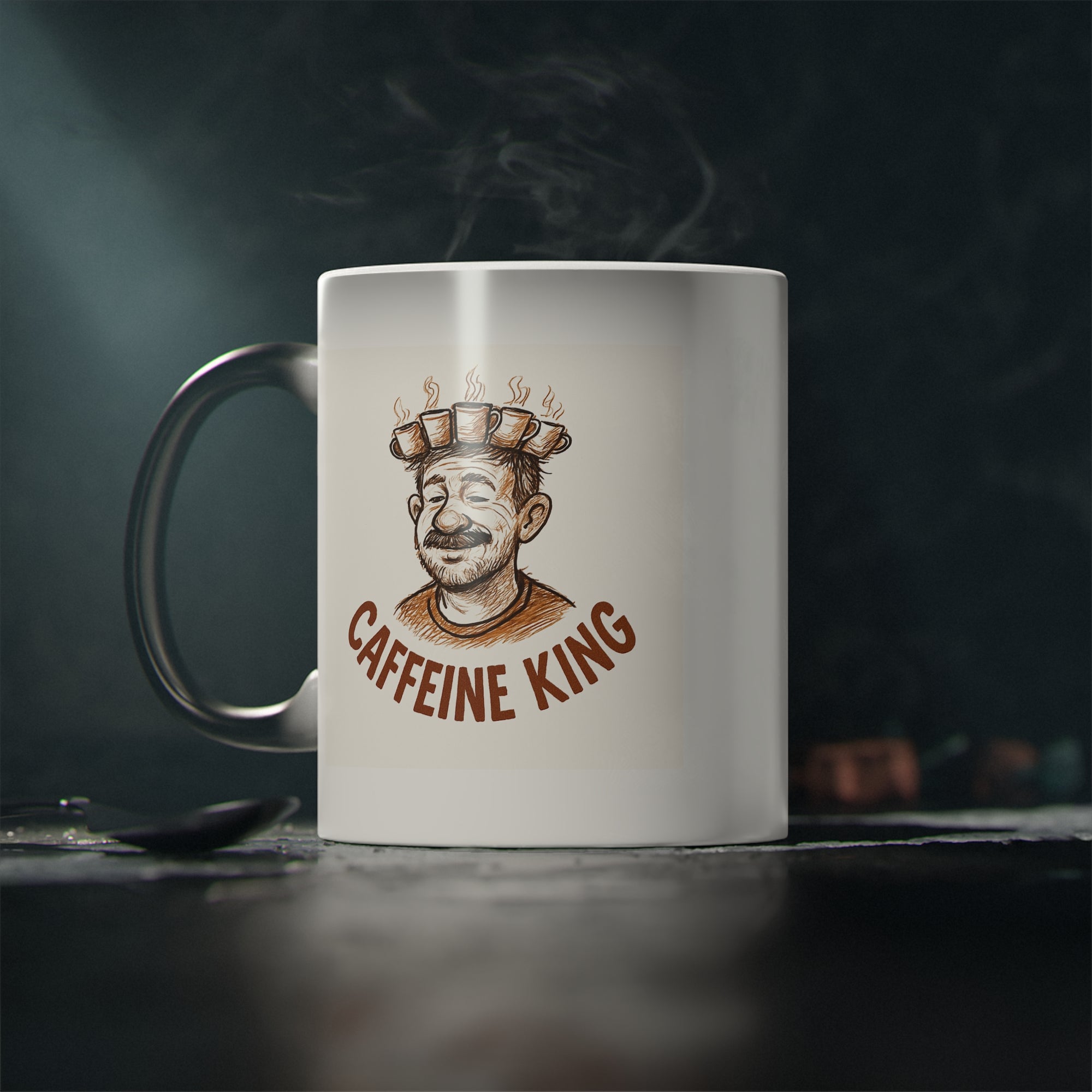 Father's Day Caffeine King Mug