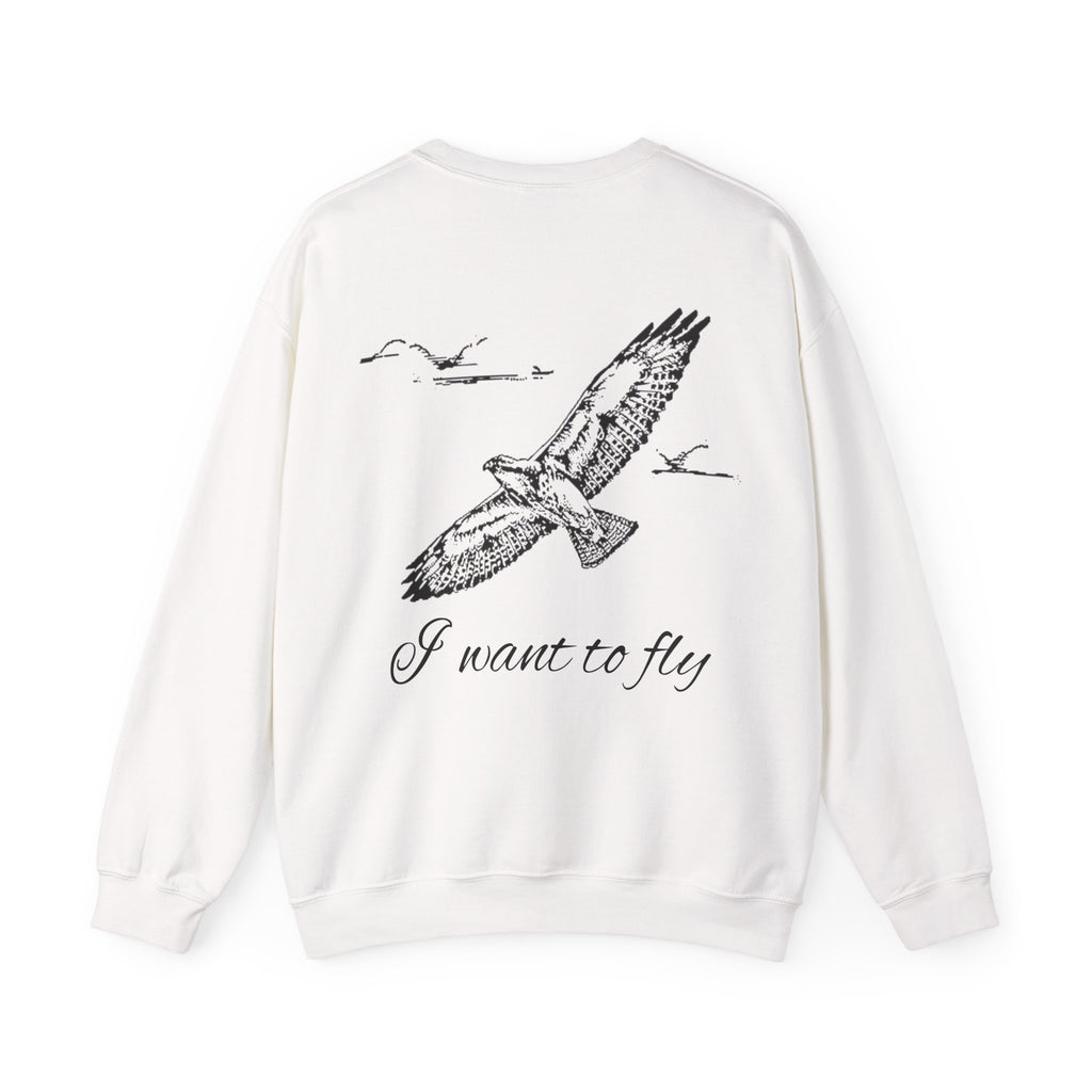 I Want to Fly Unisex Crewneck Sweatshirt | Cozy Gift for Travelers, Fashion Lovers, Tasmania Souvenir, Comfortable Sweatshirt, [...]