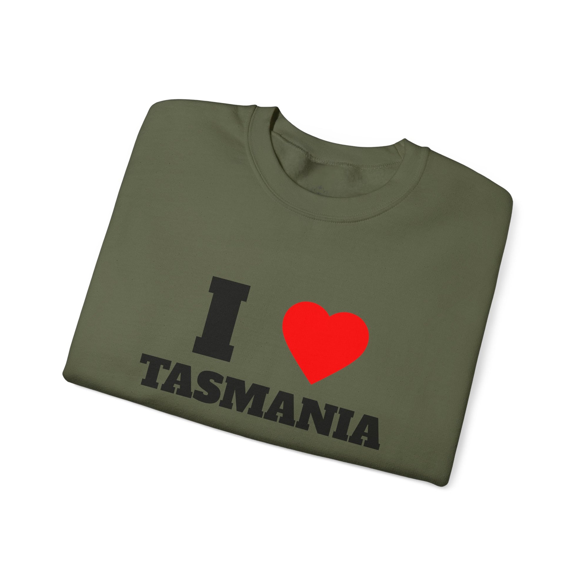I Love Tasmania Unisex Crewneck Sweatshirt | Cozy Gift for Travelers, Fashion Lovers, Tasmania Souvenir, Comfortable Sweatshirt, [...]