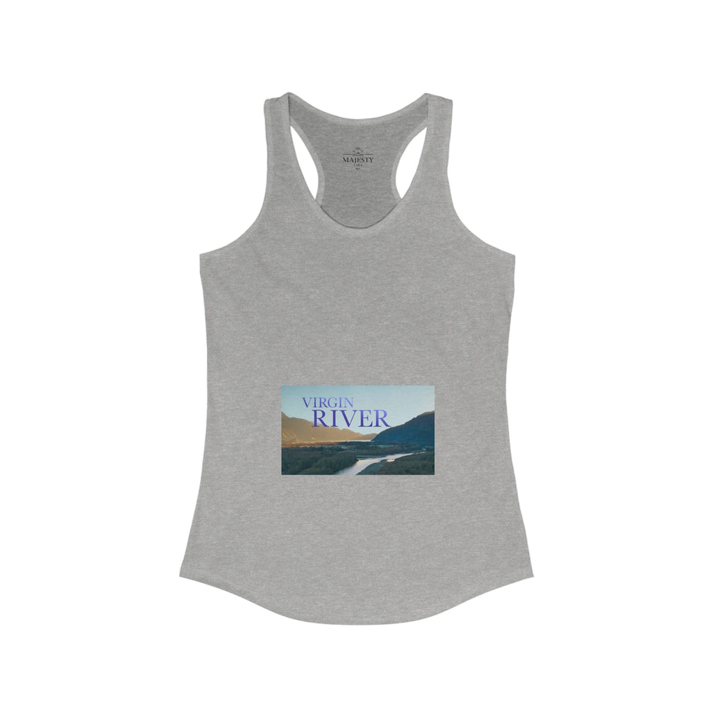 Racerback Tank, Bohemian Style Top, Summer Attire, Casual Wear, Gift for Her, Festival Clothing