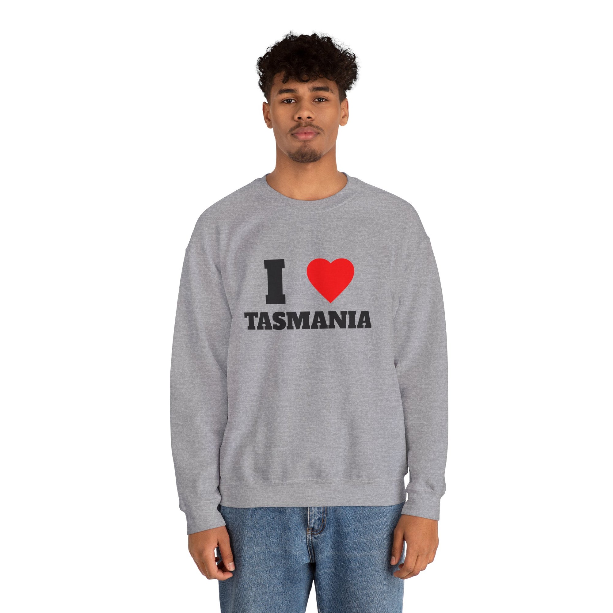 I Love Tasmania Unisex Crewneck Sweatshirt | Cozy Gift for Travelers, Fashion Lovers, Tasmania Souvenir, Comfortable Sweatshirt, [...]