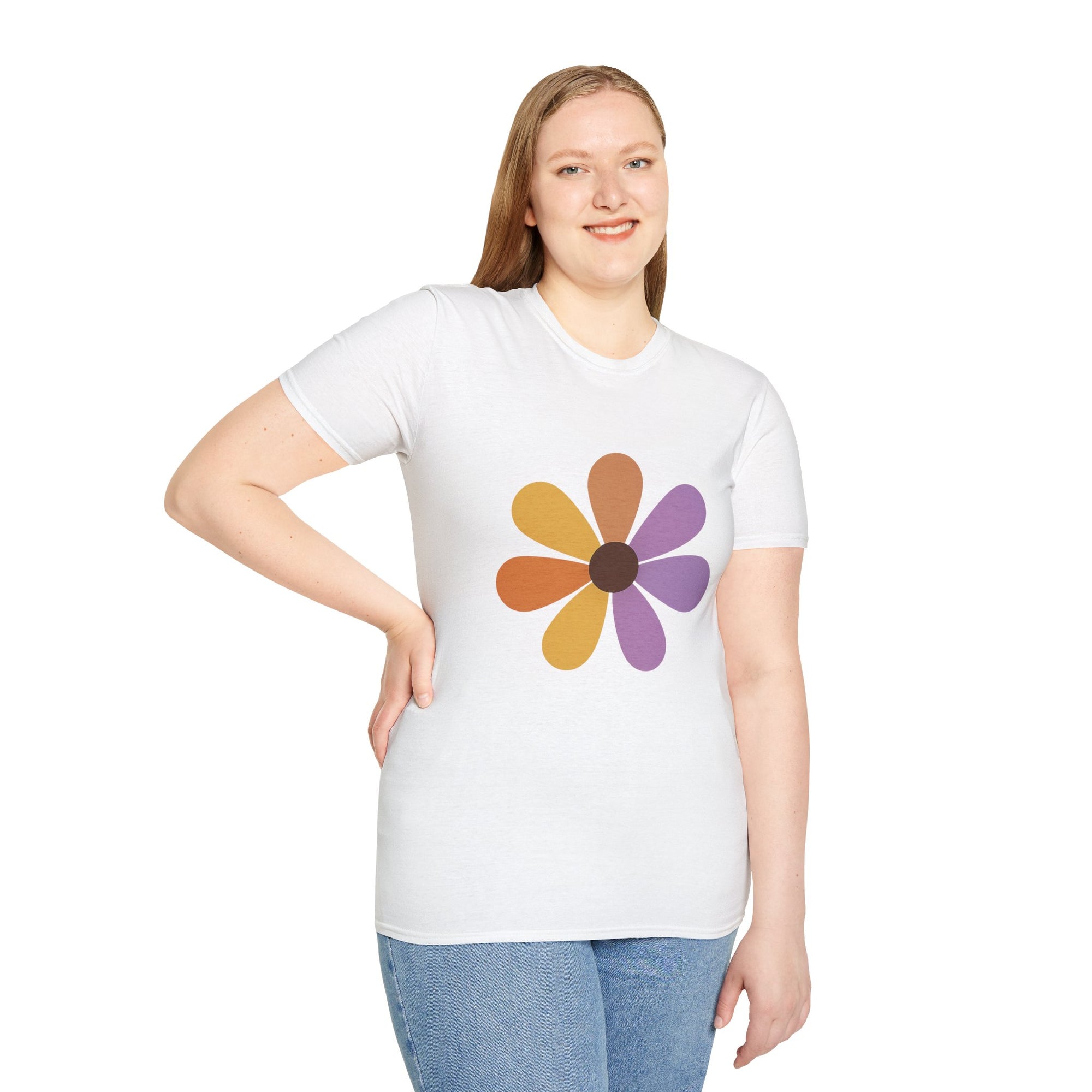 Blooming Flower Unisex T-Shirt, Softstyle Tee, Inspirational Shirt, Heartfelt Gift