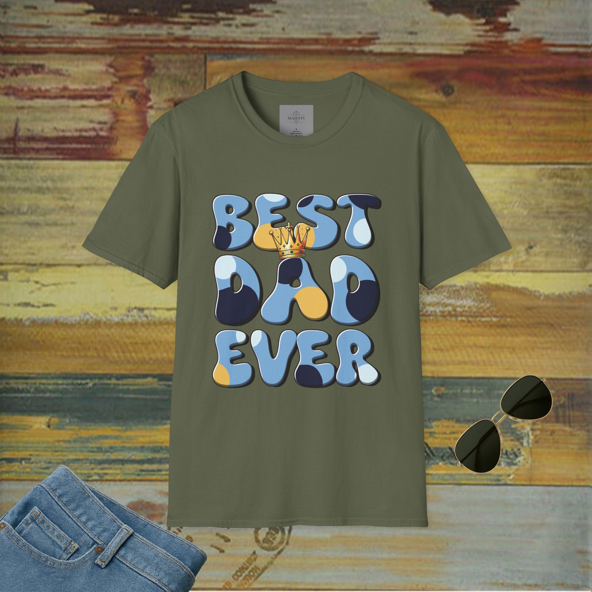 Best Dad Ever T-Shirt - Softstyle Tee