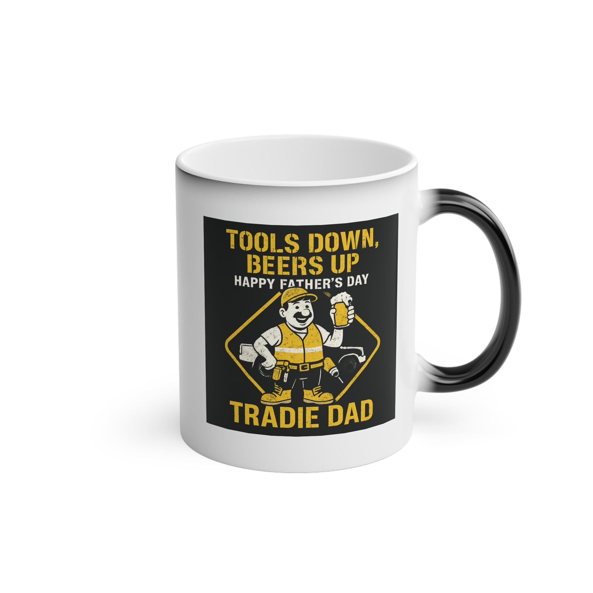 Mug - Tools down Beers up Tradie Dad Father's Day