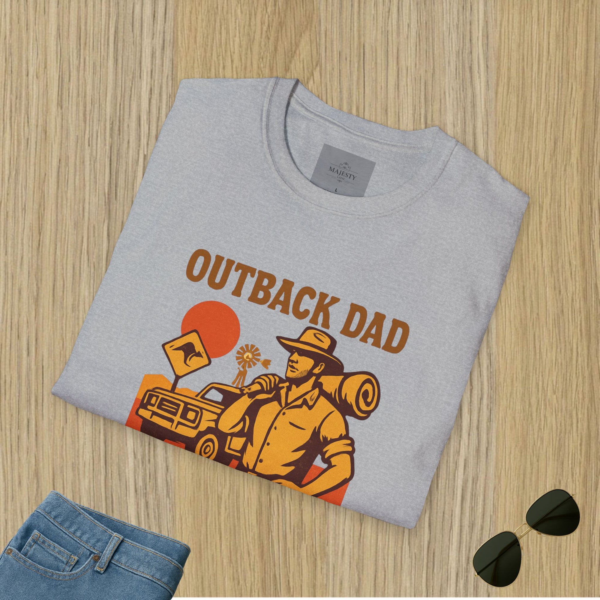 Outback Dad T-Shirt, Softstyle Tee