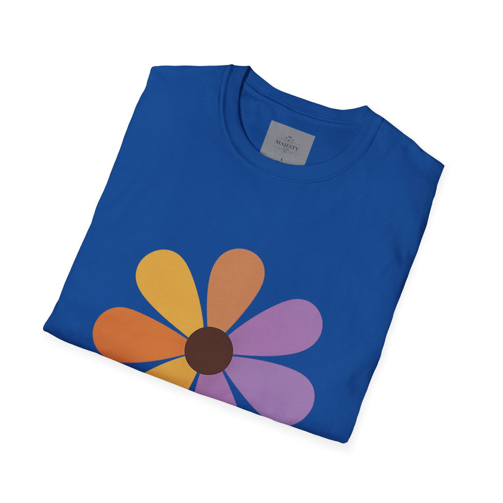 Blooming Flower Unisex T-Shirt, Softstyle Tee, Inspirational Shirt, Heartfelt Gift