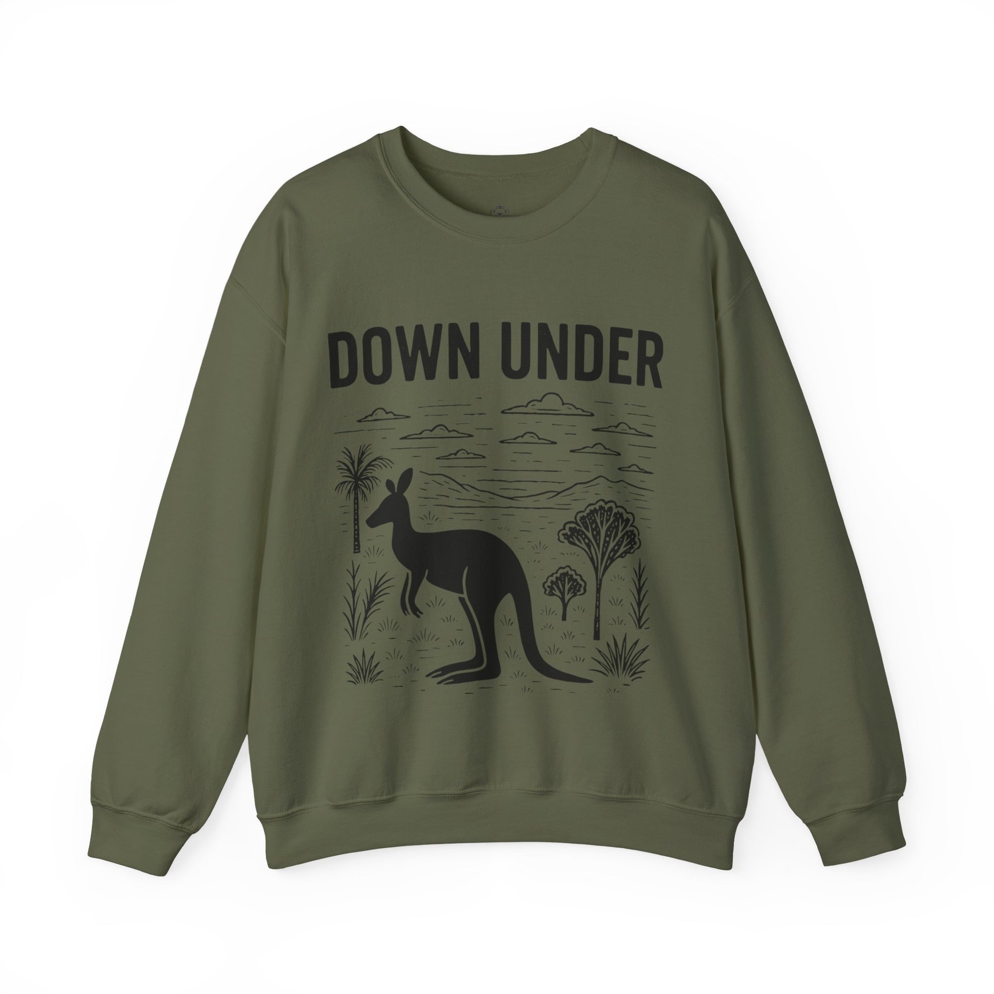 Down Under Unisex Crewneck Sweatshirt | Cozy Gift for Travelers, Fashion Lovers, Tasmania Souvenir, Comfortable Sweatshirt, [...]