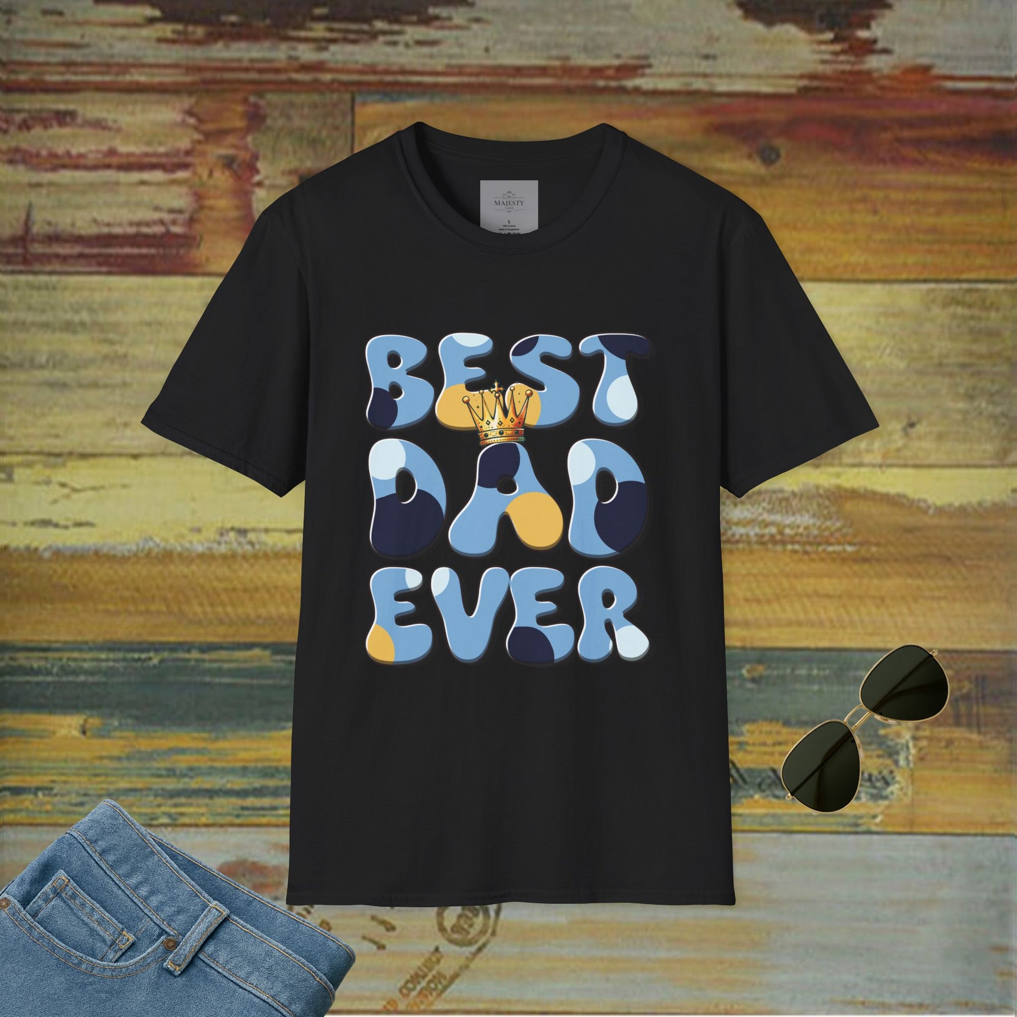 Best Dad Ever T-Shirt - Softstyle Tee