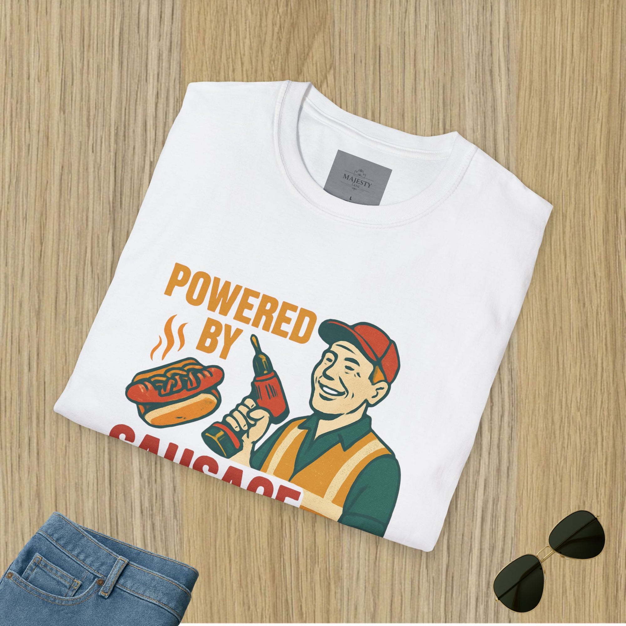Susage Sizzles Dad T-Shirt, Softstyle Tee