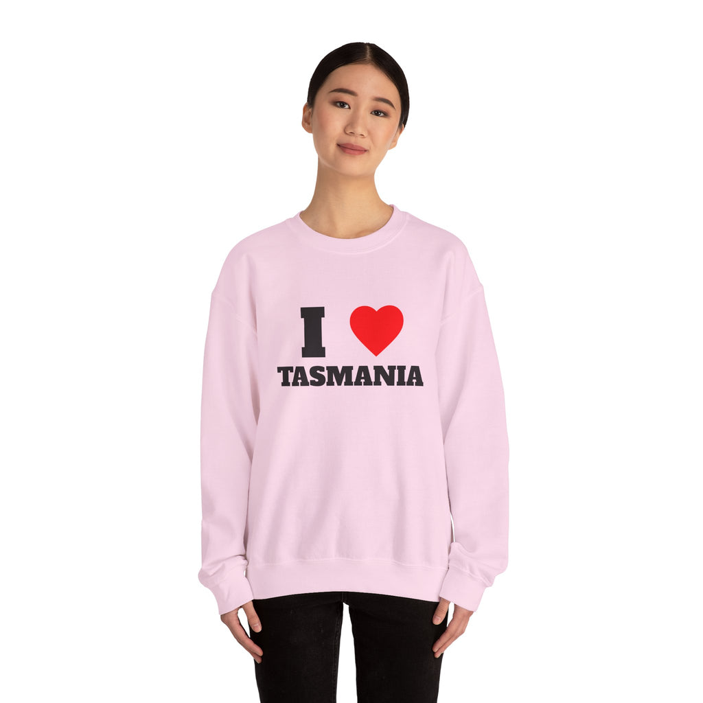 I Love Tasmania Unisex Crewneck Sweatshirt | Cozy Gift for Travelers, Fashion Lovers, Tasmania Souvenir, Comfortable Sweatshirt, [...]