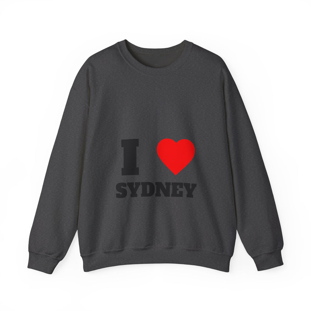 I Love Sydney Unisex Crewneck Sweatshirt | Cozy Gift for Travelers, Fashion Lovers, Tasmania Souvenir, Comfortable Sweatshirt, [...]