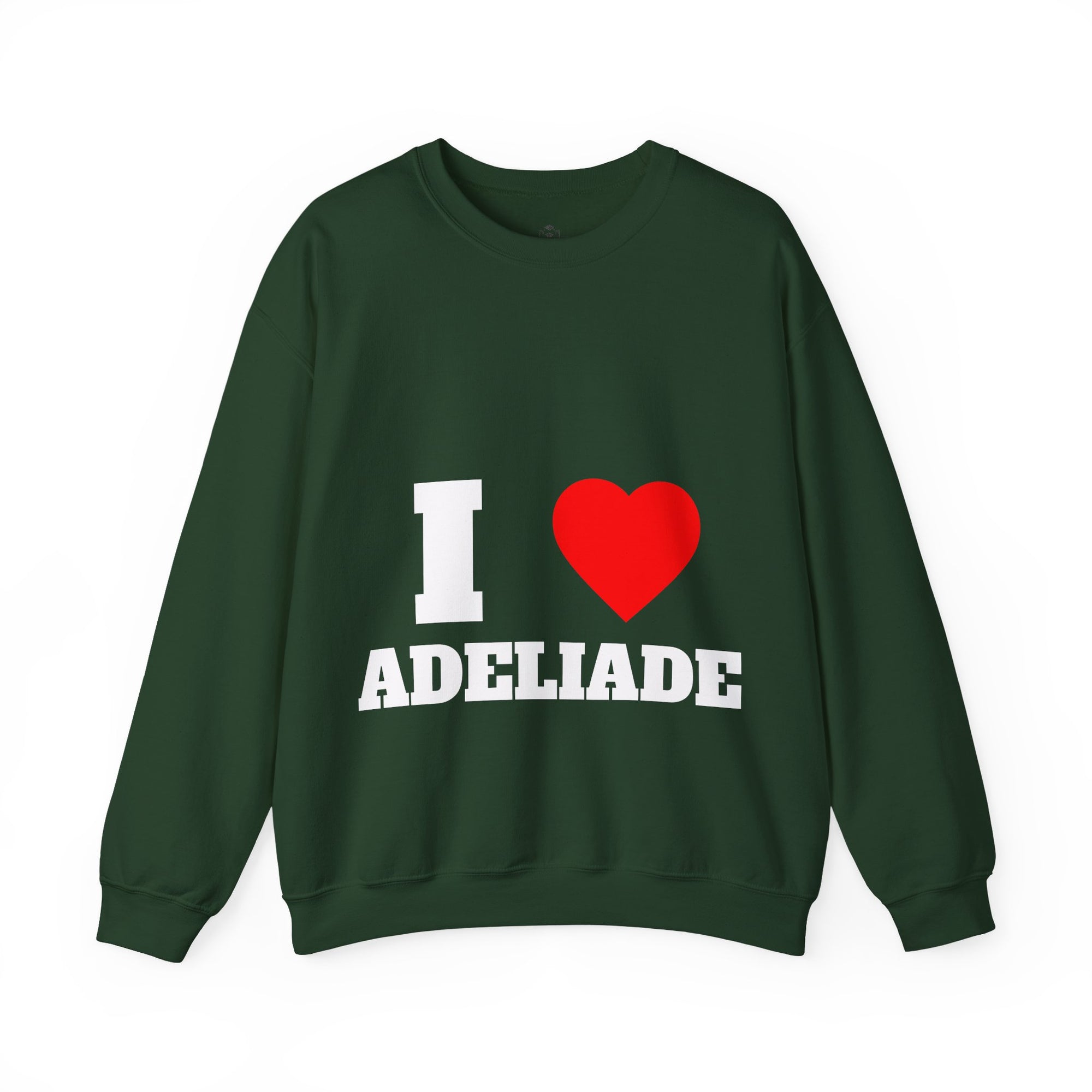 I Love Adeliade Unisex Crewneck Sweatshirt | Cozy Gift for Travelers, Fashion Lovers, Tasmania Souvenir, Comfortable Sweatshirt, [...]