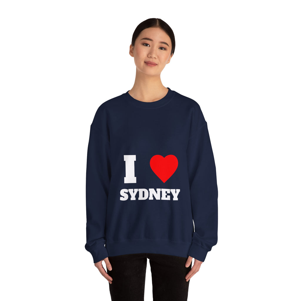 I Love Sydney Unisex Crewneck Sweatshirt | Cozy Gift for Travelers, Fashion Lovers, Tasmania Souvenir, Comfortable Sweatshirt, [...]
