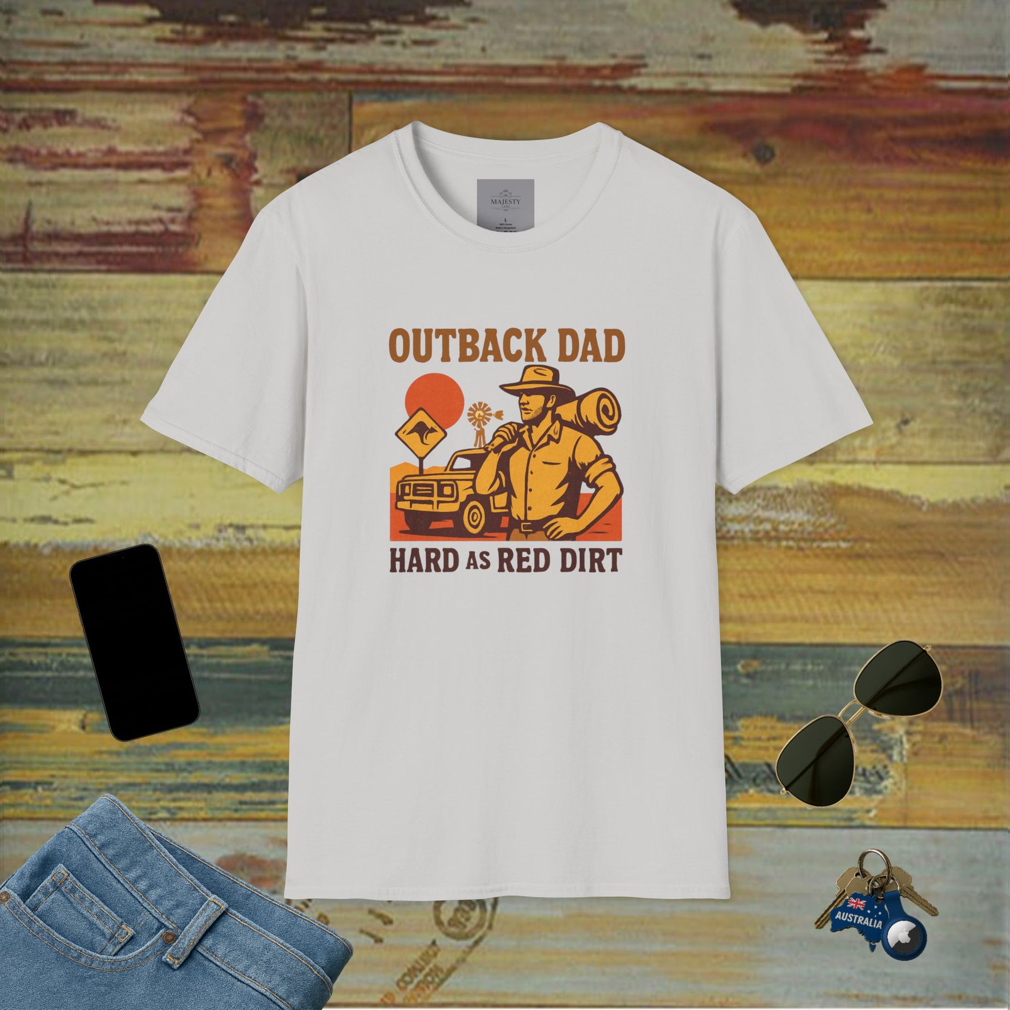 Outback Dad T-Shirt, Softstyle Tee