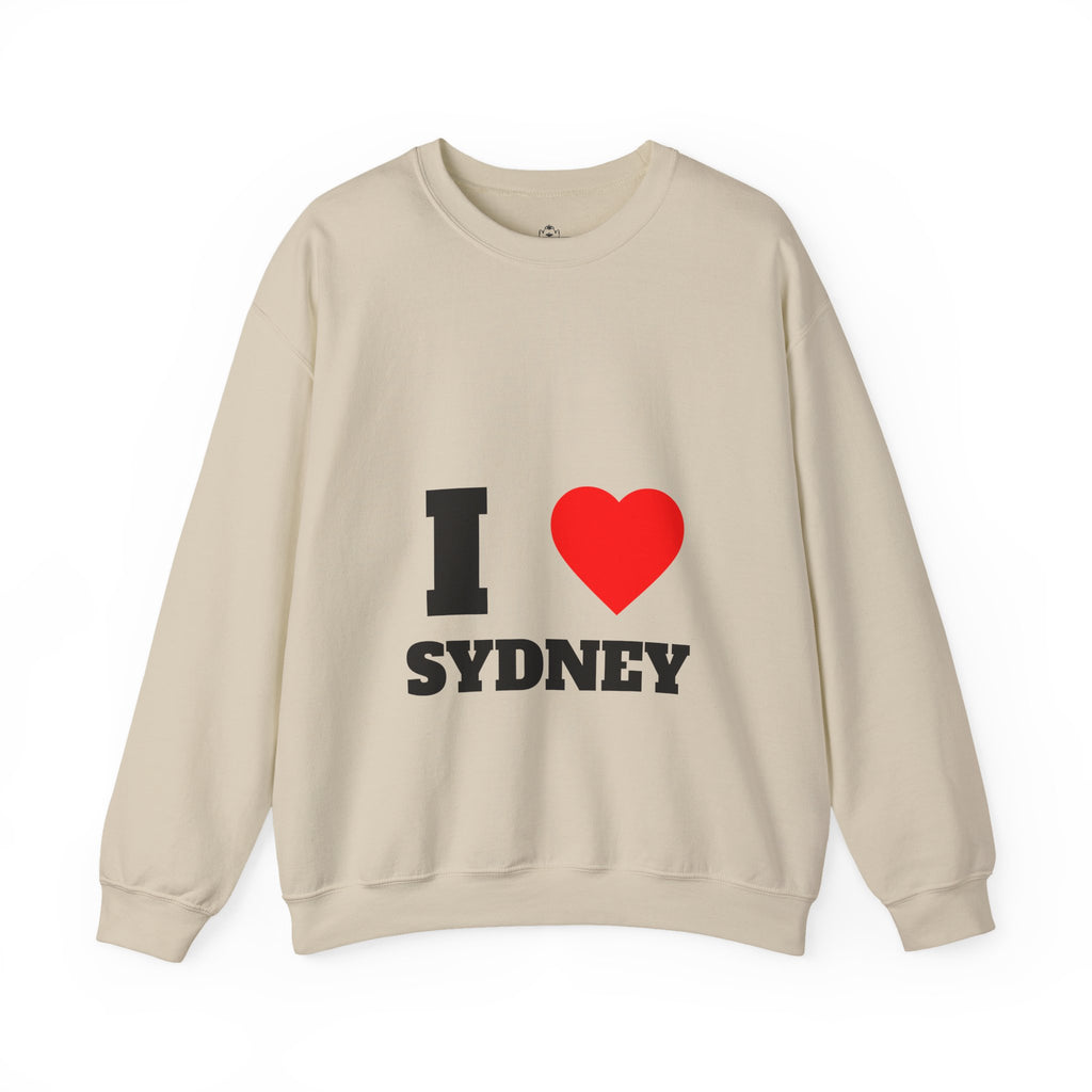 I Love Sydney Unisex Crewneck Sweatshirt | Cozy Gift for Travelers, Fashion Lovers, Tasmania Souvenir, Comfortable Sweatshirt, [...]