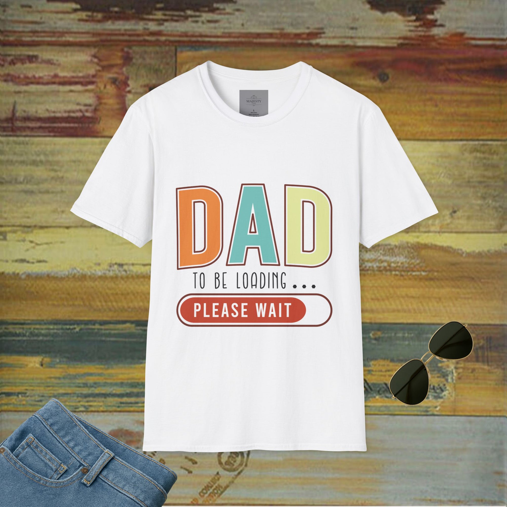 Dad Please Wait T-Shirt, Softstyle Tee