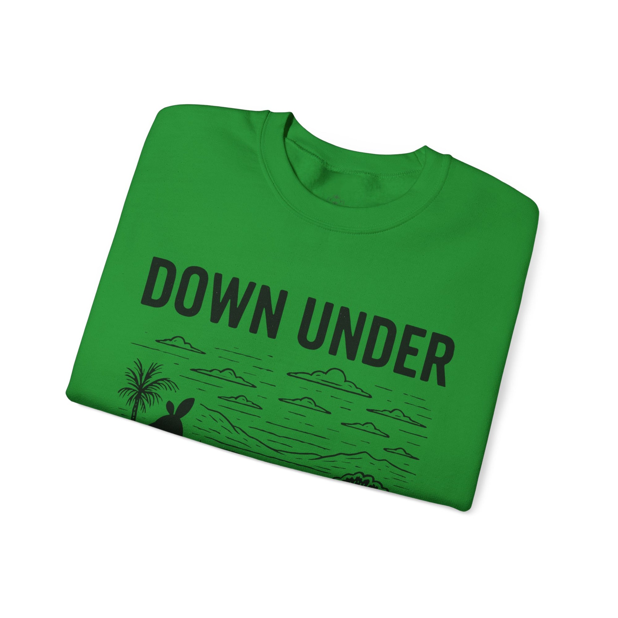 Down Under Unisex Crewneck Sweatshirt | Cozy Gift for Travelers, Fashion Lovers, Tasmania Souvenir, Comfortable Sweatshirt, [...]