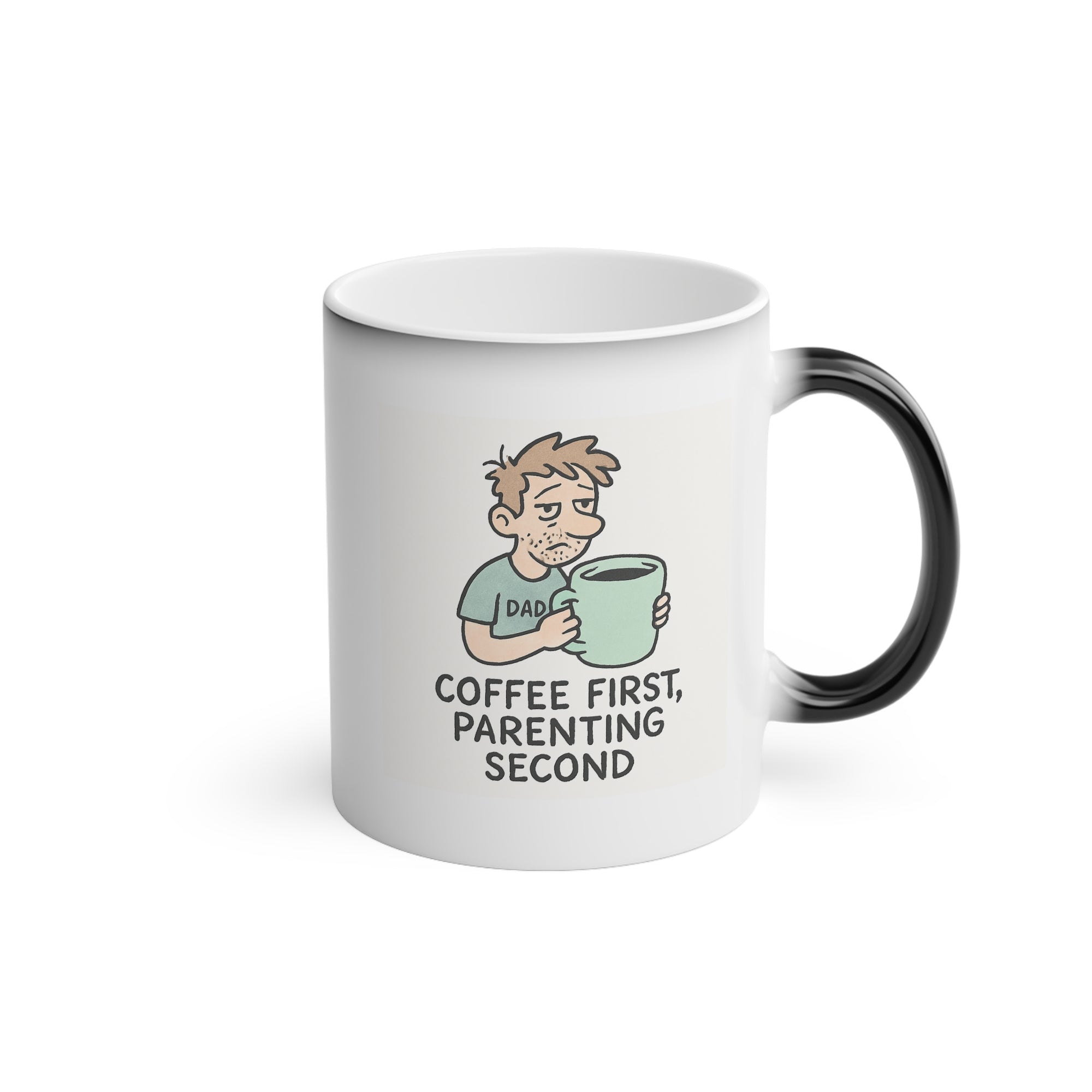 Coffee First Father's Day Mug