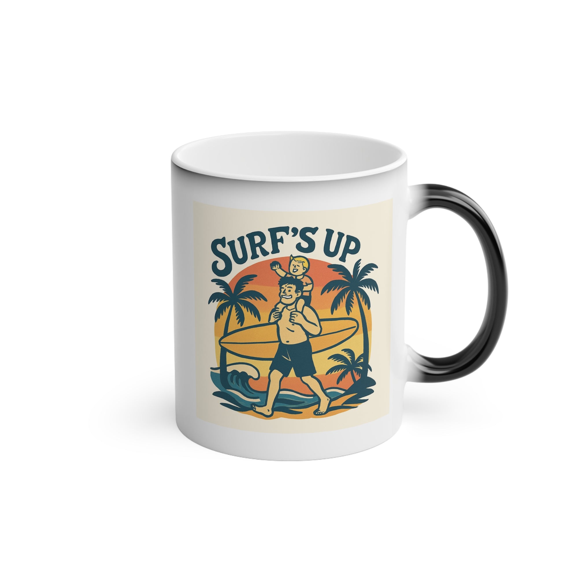 Surf's Up Legend Dad Father's Day Mug